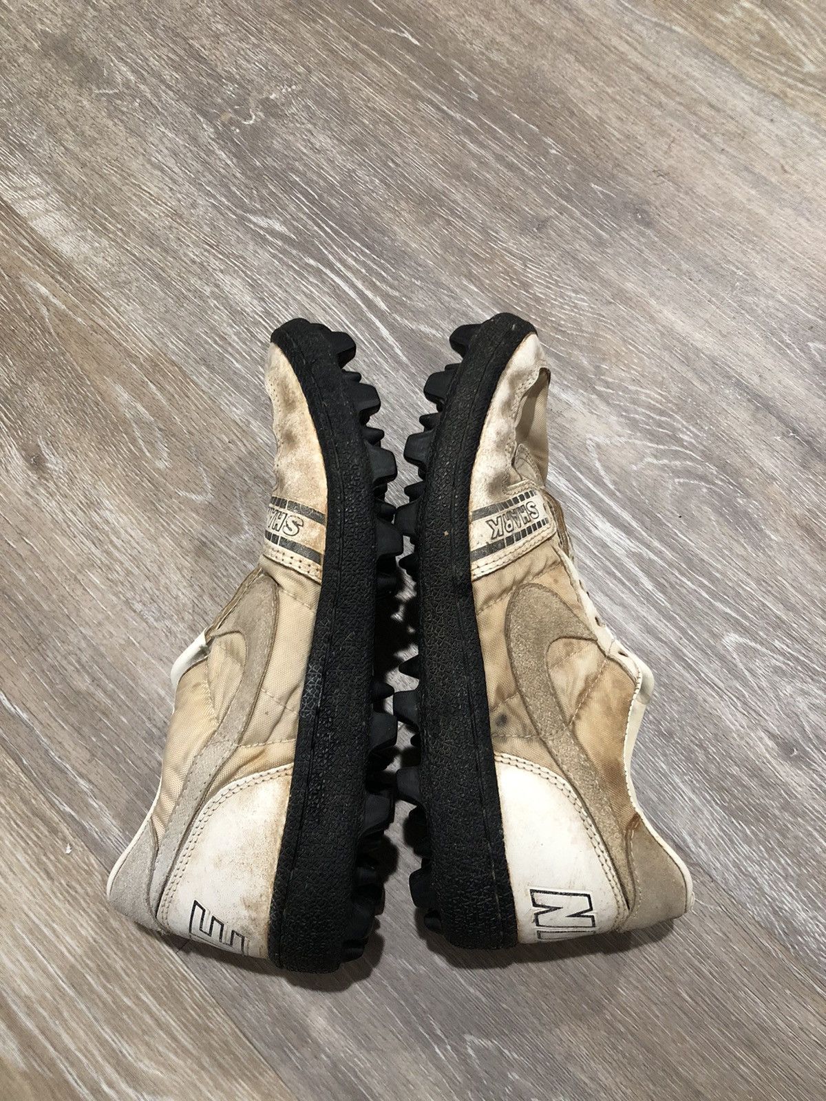 Nike × Vintage Vtg 1988 Nike Landshark Football Cleats Size US 6.5 / EU 39-40 - 16 Thumbnail