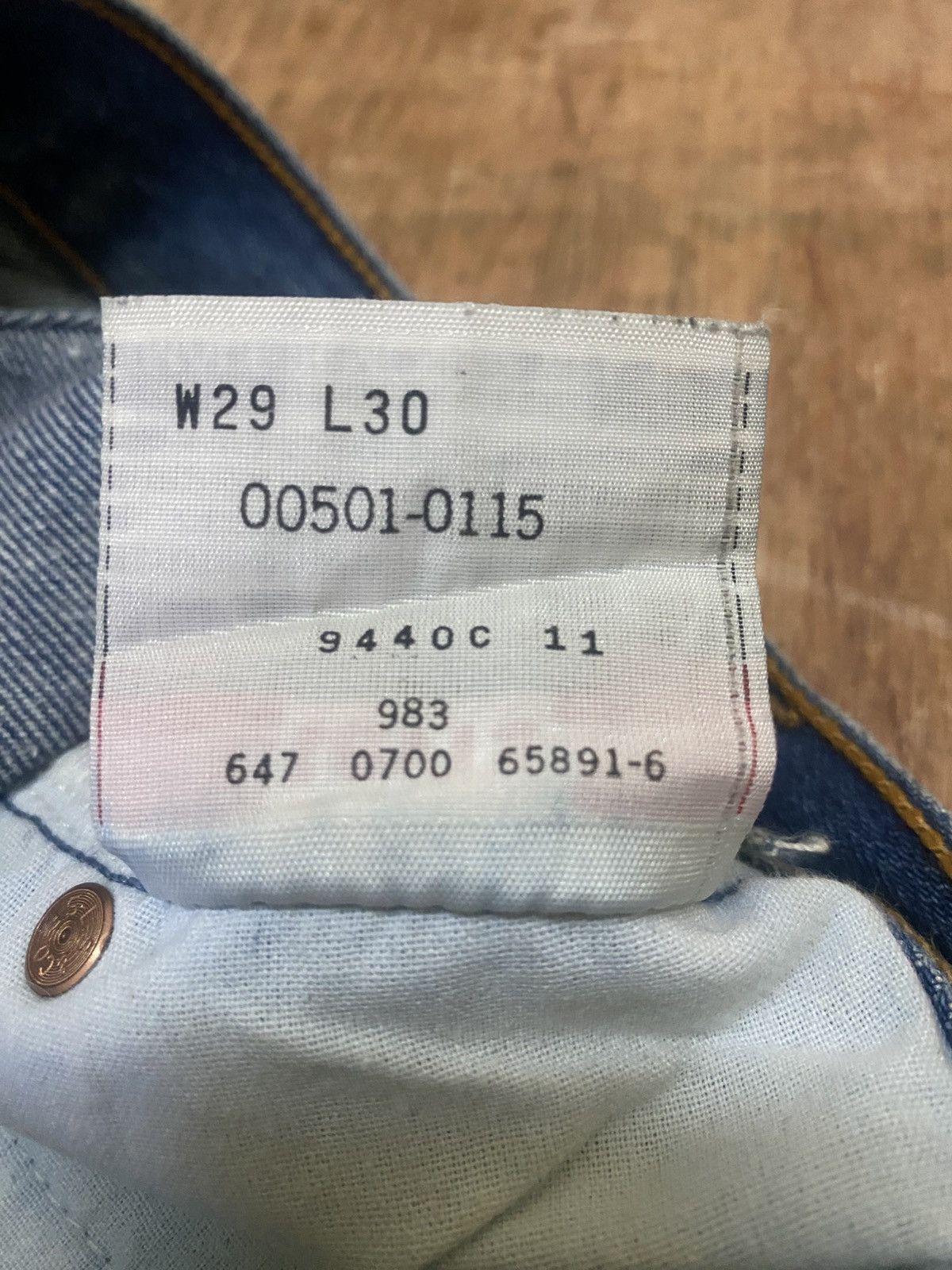 Levi's Levi's 501 Size US 29 - 6 Thumbnail