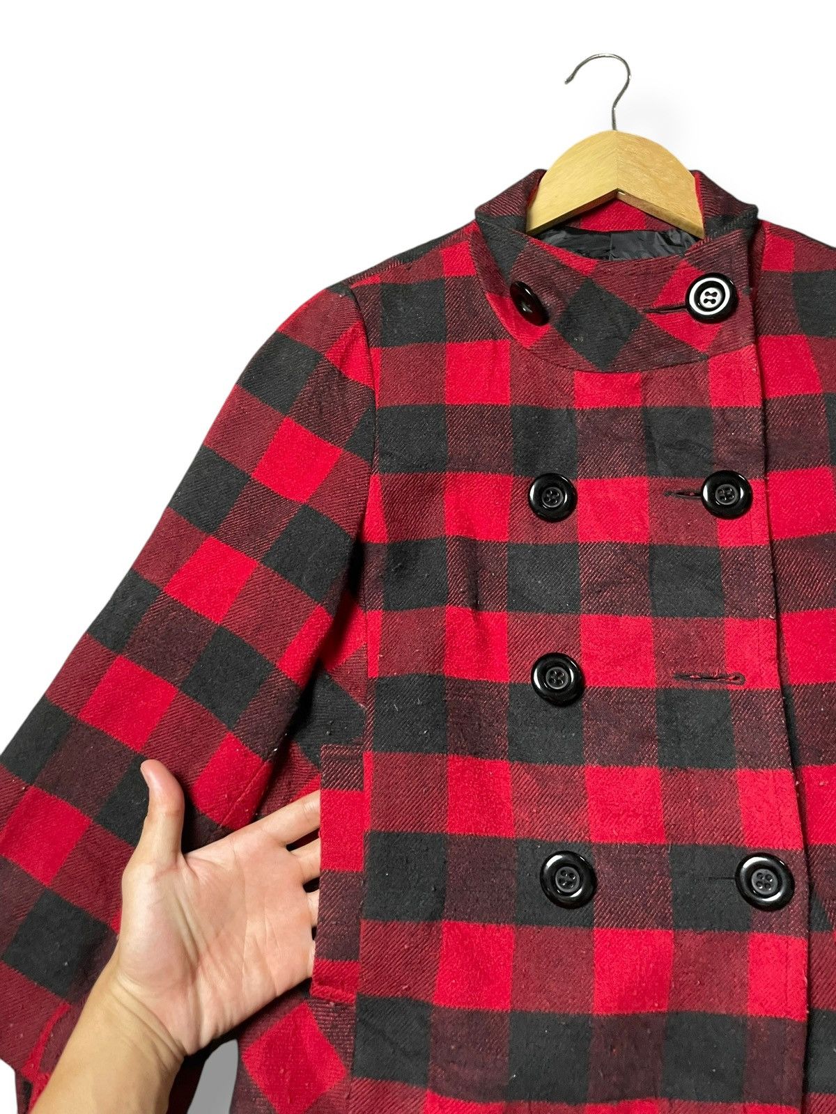 Japanese Brand × Vintage One After Another Nice Claup Plaid Wool Jacket(44) Size US XS / EU 42 / 0 - 4 Thumbnail