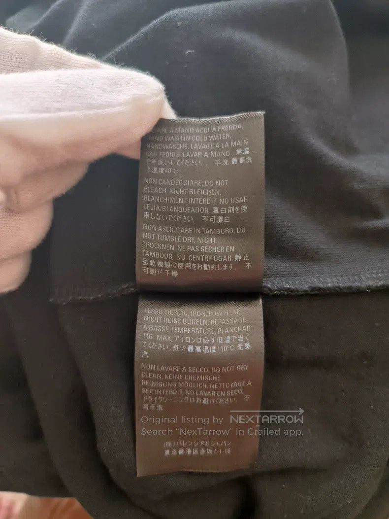 Balenciaga Balenciaga Crown wheat ear embroidery logo T-shirt Size US S / EU 44-46 / 1 - 7 Thumbnail