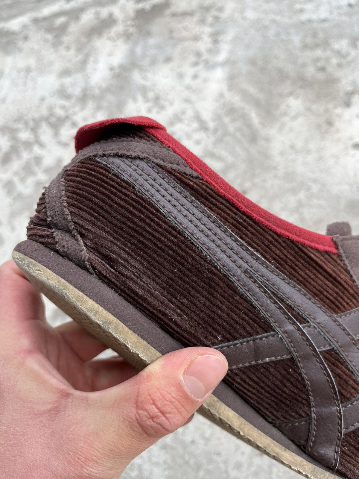 Asics × Onitsuka Tiger Asics by Onitsuka Tiger Mexico 66 Corduroy Brown Sneakers Size US 8 / EU 41 - 12 Thumbnail