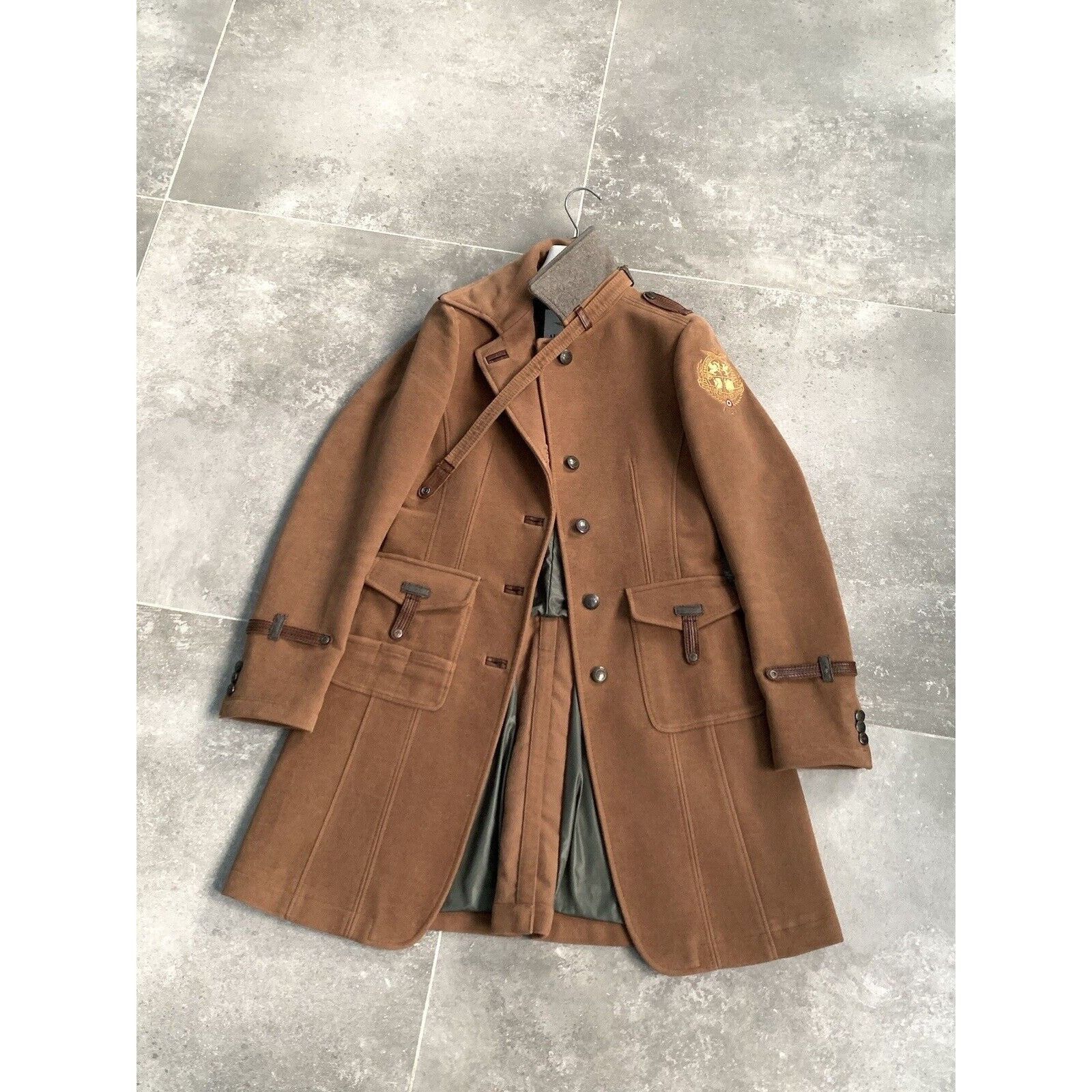Aeronautica Militare Womens AERONAUTICA MILITARE Trench Coat Jacket EU 36 IT 40 S Size S / US 4 / IT 40 - 2 Thumbnail