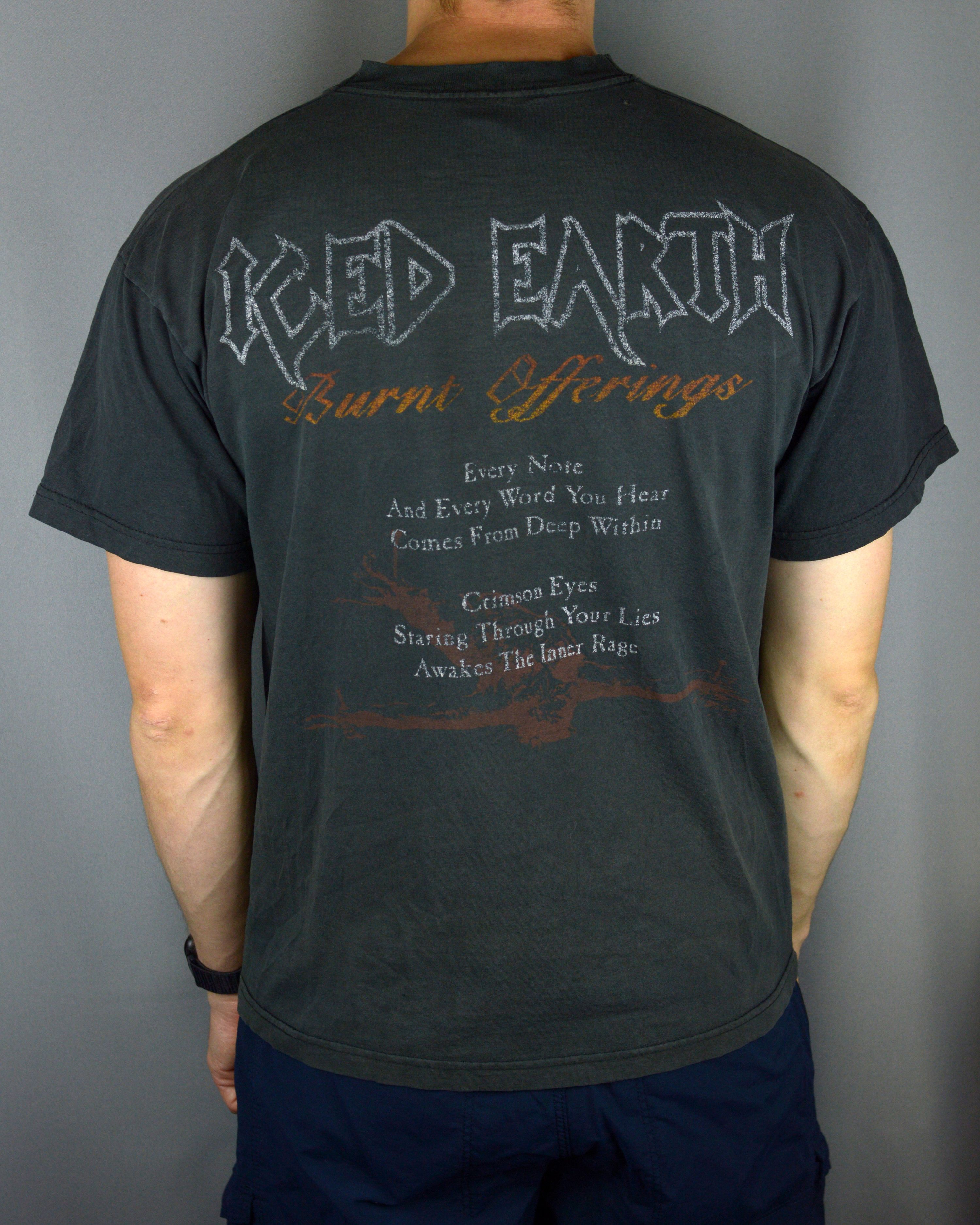 Band Tees × Vintage Vintage Iced Earth Burnt Offerings t shirt Size US L / EU 52-54 / 3 - 2 Thumbnail
