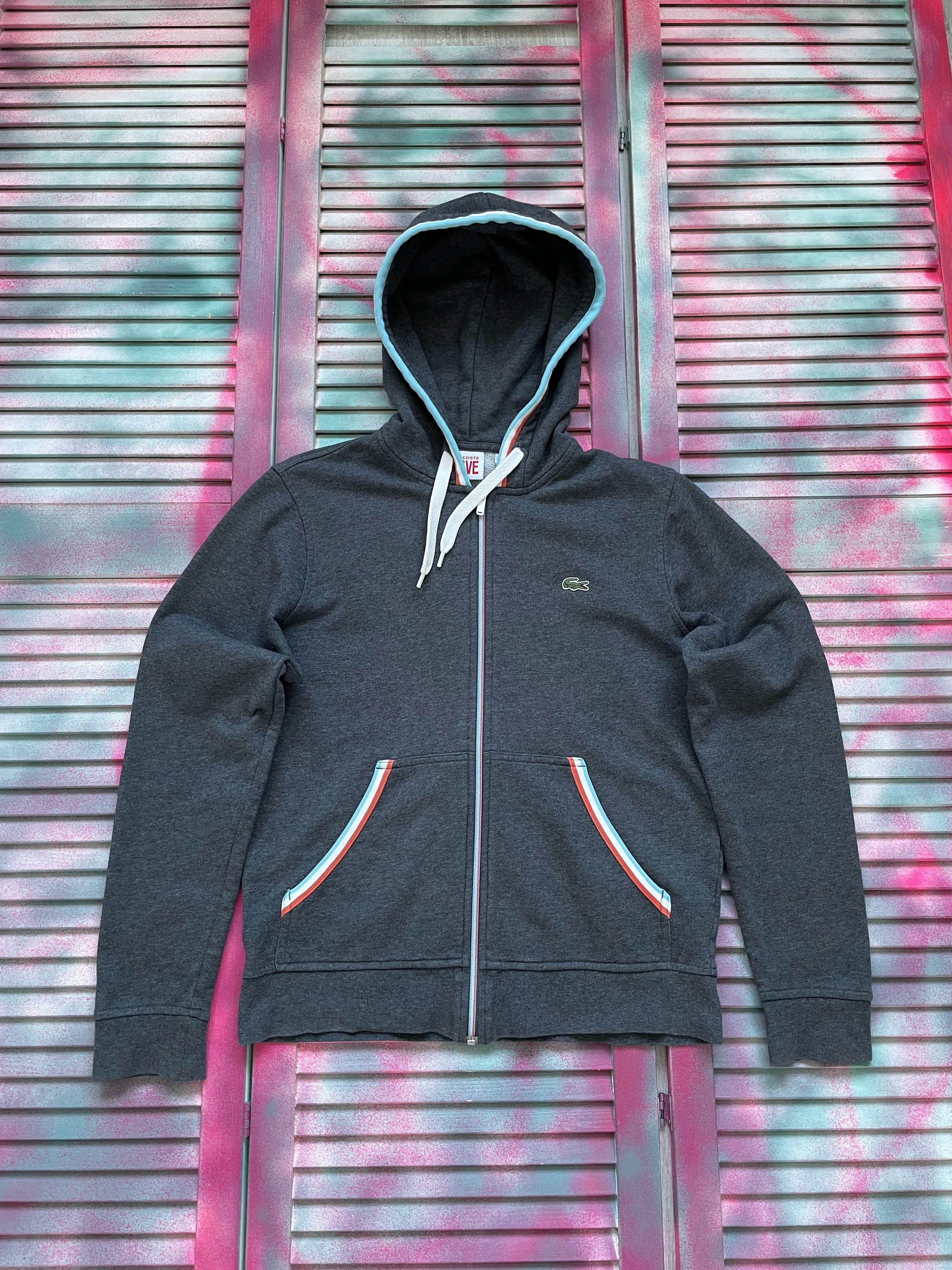 Lacoste Lacoste Zip Hoodie Size US M / EU 48-50 / 2 - 1 Thumbnail