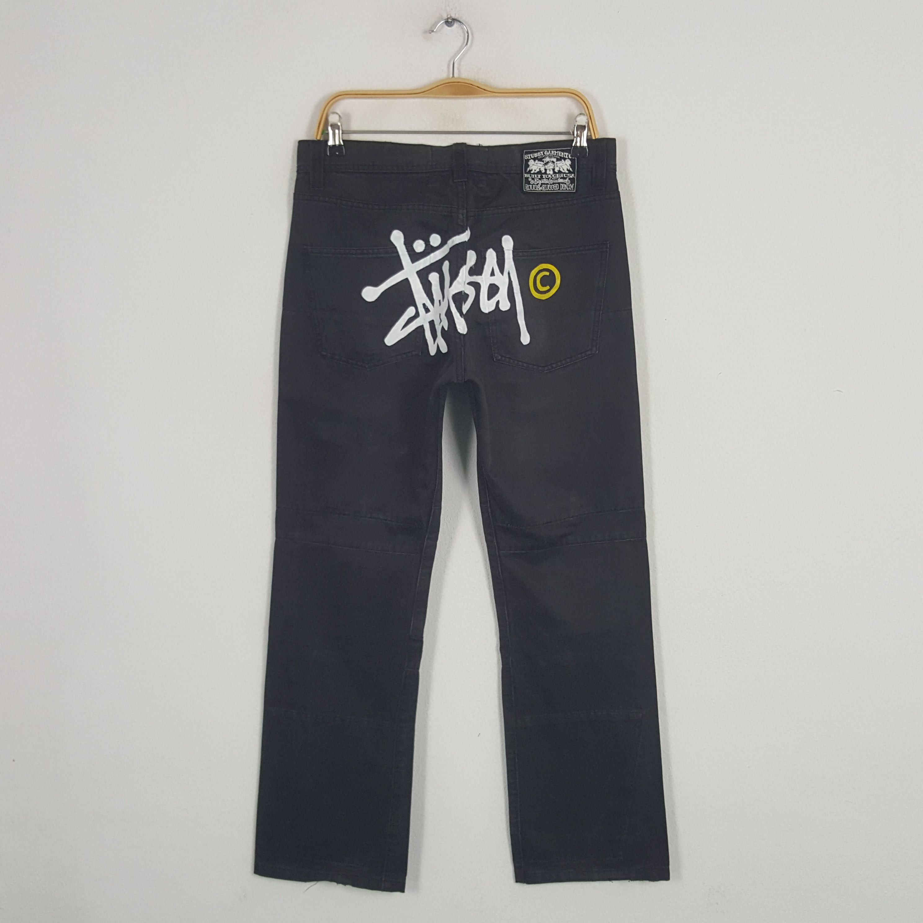 Stussy × Vintage Vinatge Stussy American Streetwear Style Denim Jeans Size US 31 - 1 Thumbnail