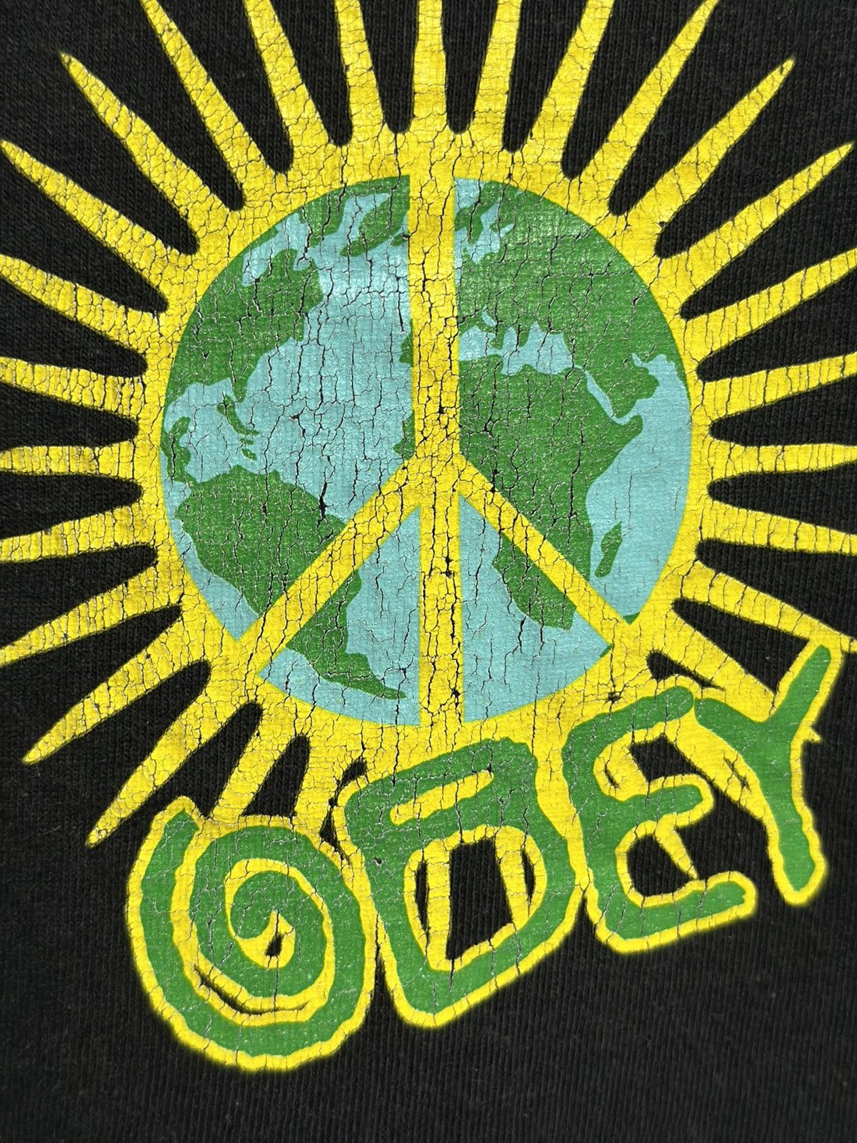 Obey Vintage Obey World Paz Classic Faded Tee Size US XL / EU 56 / 4 - 5 Thumbnail