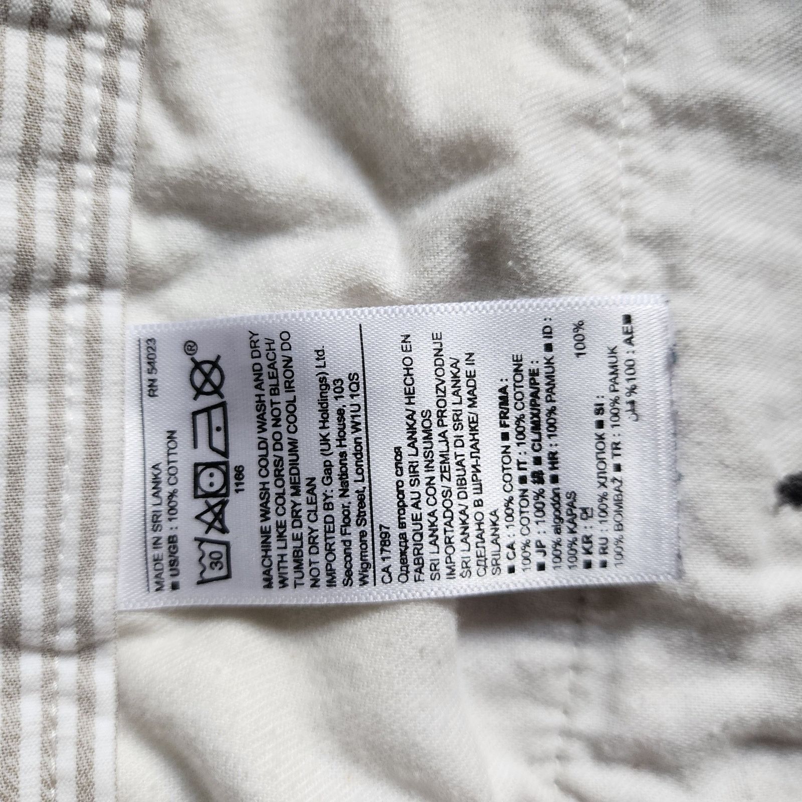 Banana Republic Banana Republic Aiden Shorts Men's 35 Striped Size US 35 - 4 Thumbnail
