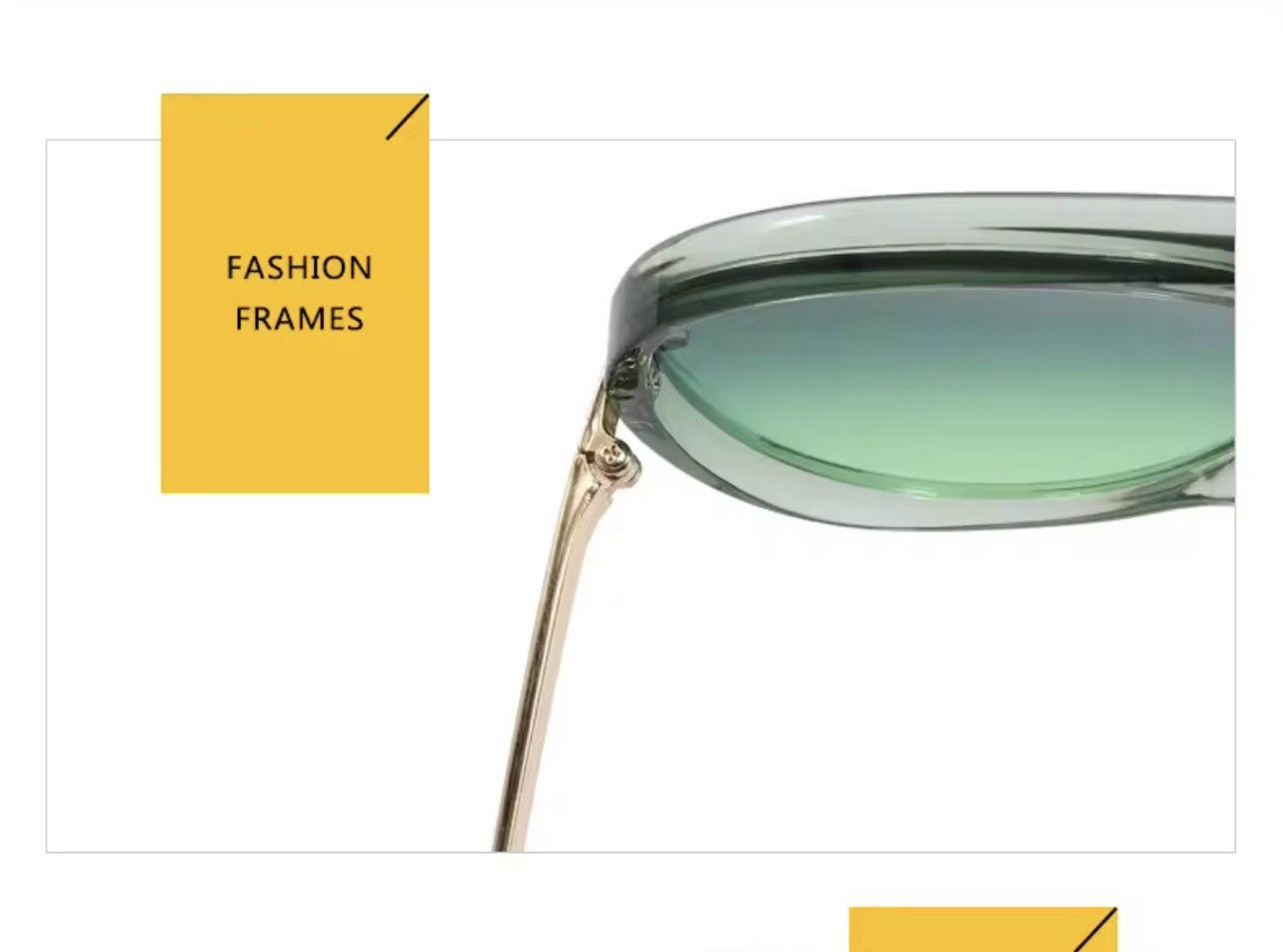 Other Luxury Green Aviator Sunglasses – Timeless Style Size ONE SIZE - 6 Thumbnail