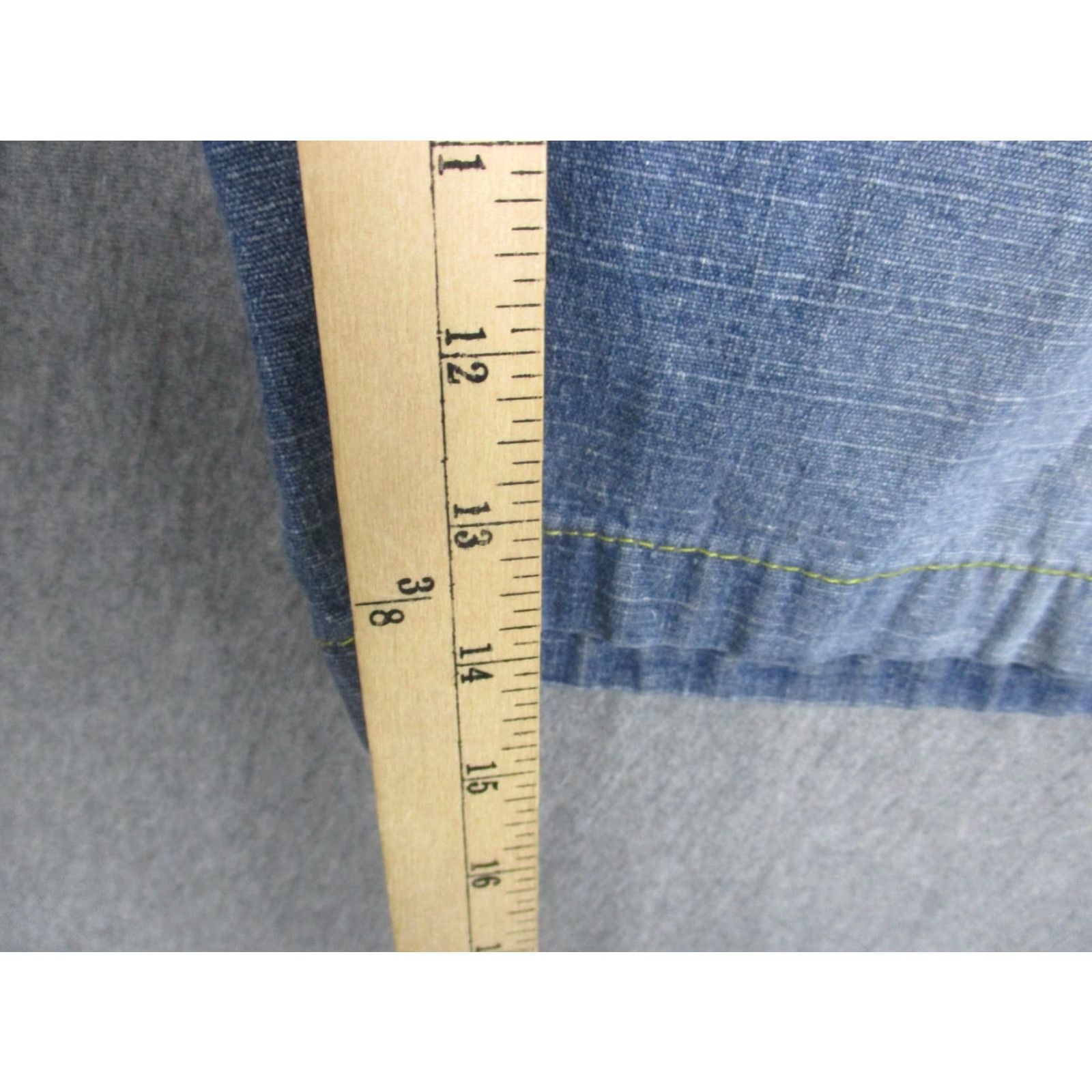 Phat Farm Phat Farm Shorts Mens 34 Blue Denim Carpenter Utility Hammer Loop Relaxed Jeans Size US 34 / EU 50 - 5 Thumbnail