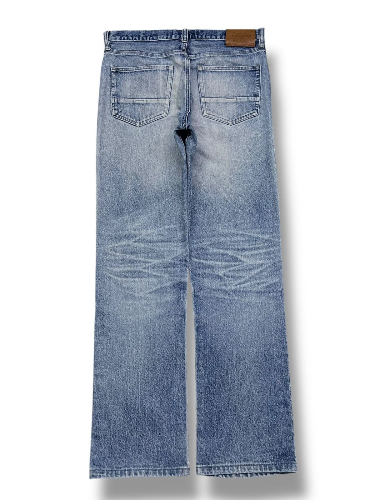 Numbers Vintage Back Number Kaihara Denim Japan - Faded Wash Jeans Size US 33 - 3 Thumbnail
