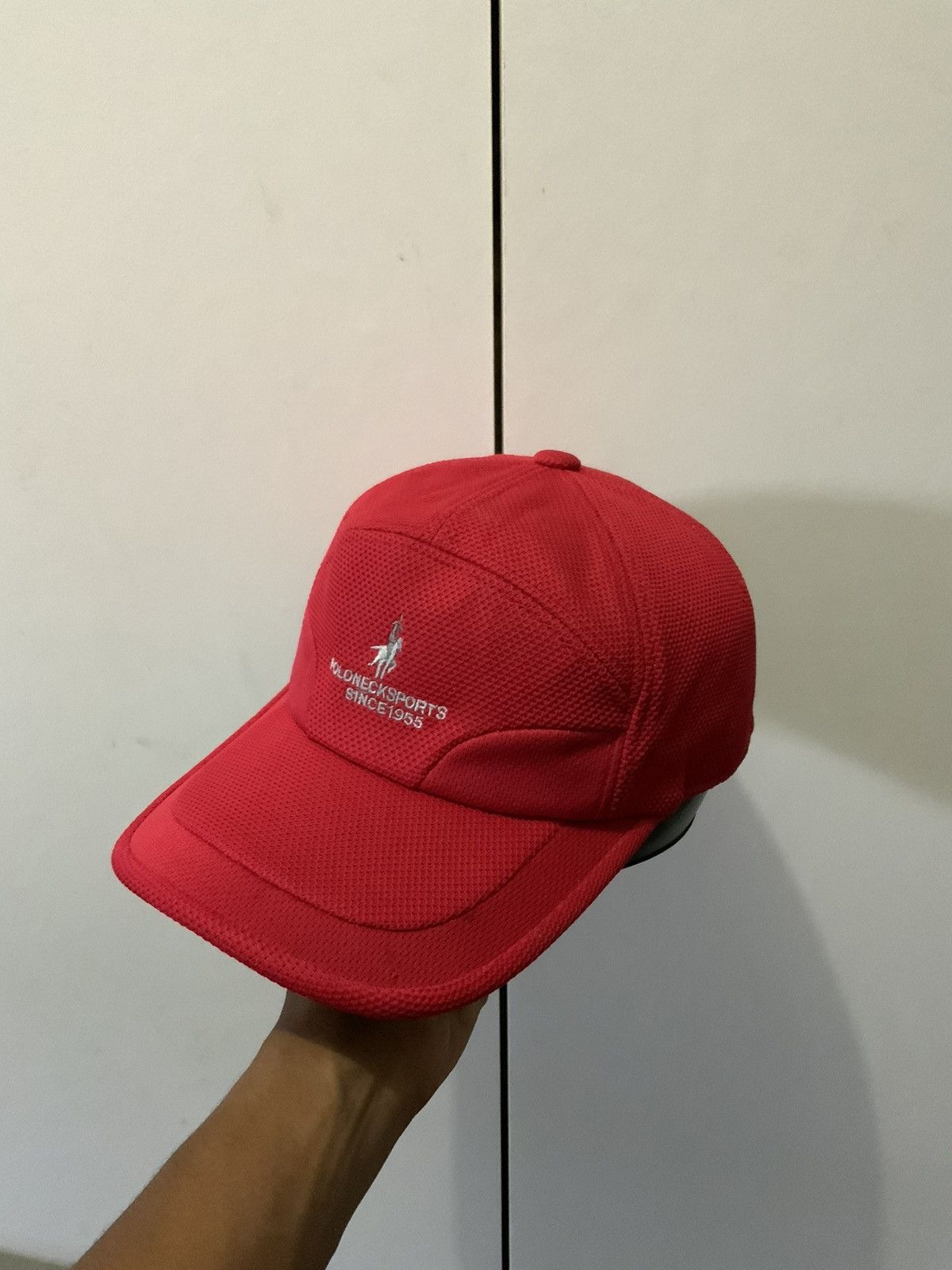 Hat Club Polo Neck Sport Red Logo Hat Size ONE SIZE - 1 Thumbnail