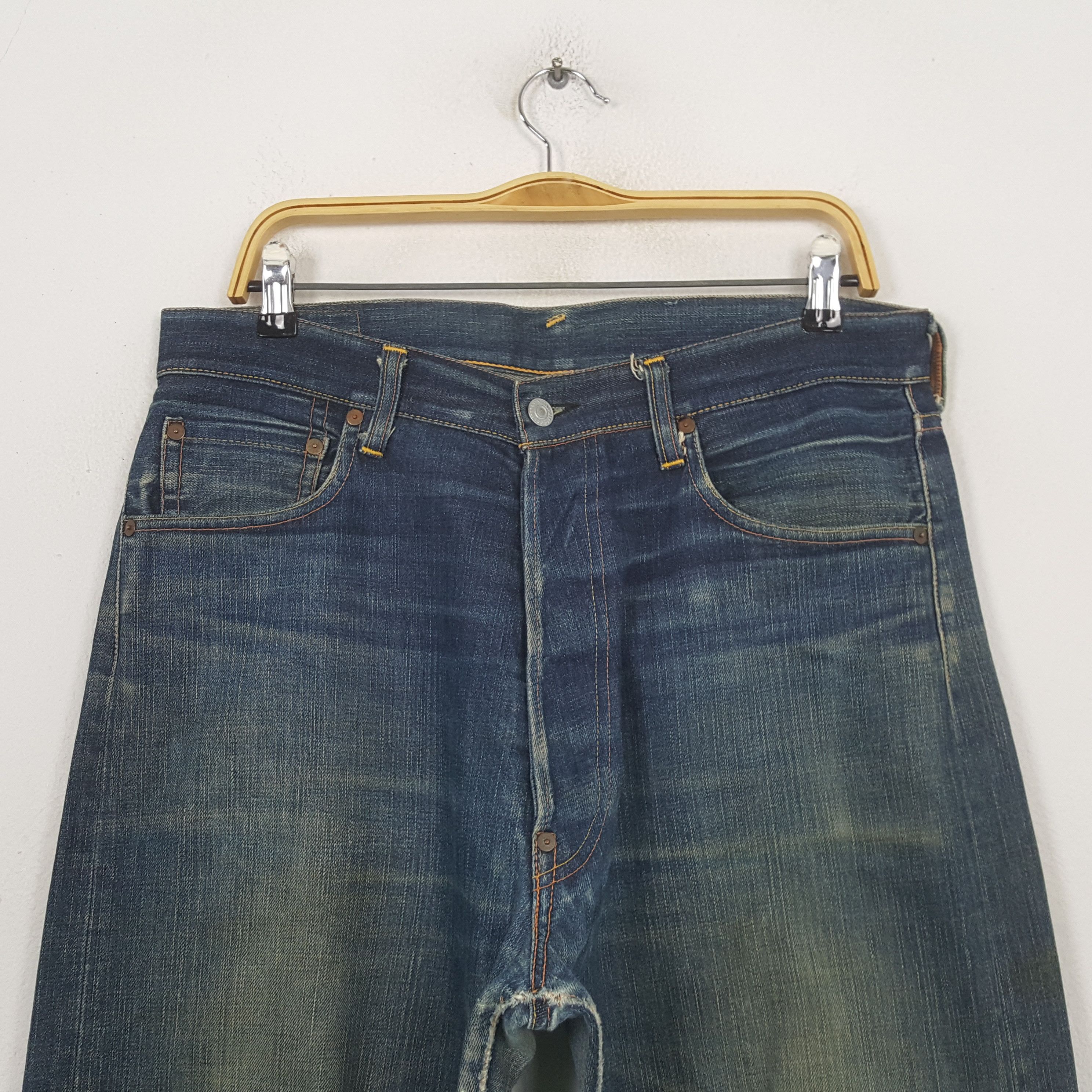 Evisu Vintage Evisu Japanese Brand Daicock Custom Jeans C297N24 Size US 34 / EU 50 - 5 Thumbnail