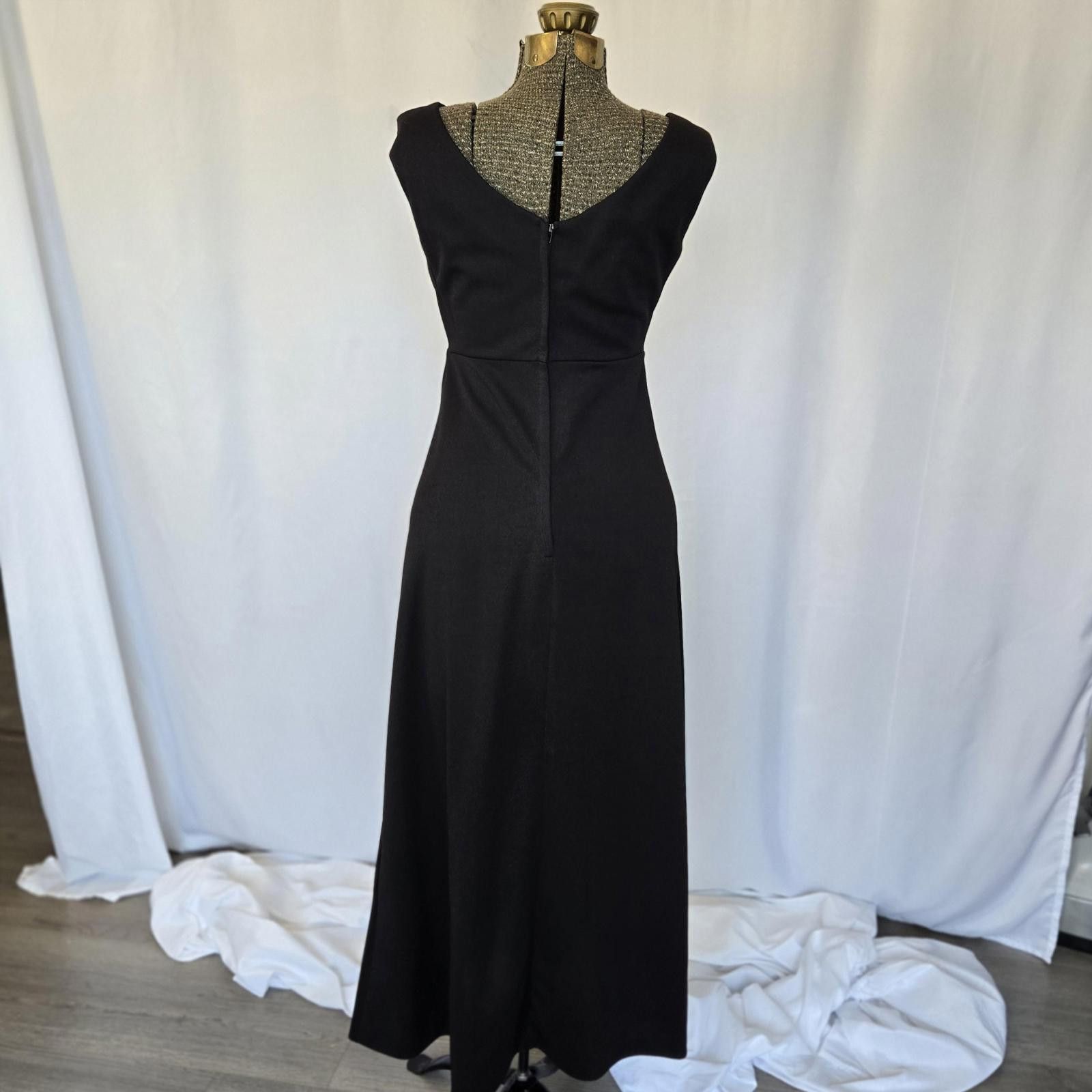 Designer Funky 1970s Vintage Windsor Maxi Dress and Bolero Size L / US 10 / IT 46 - 3 Thumbnail