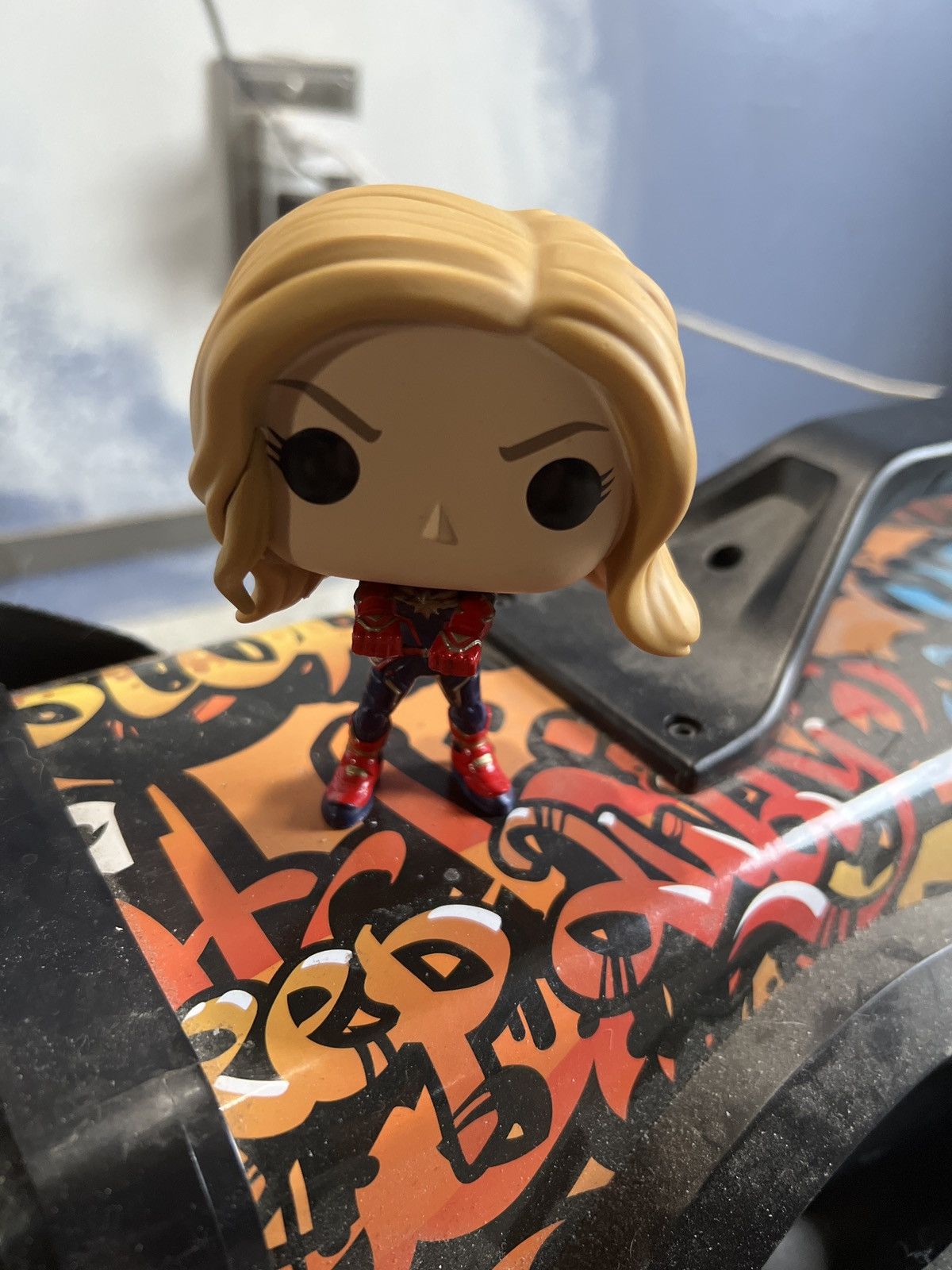 Marvel Comics Funko Pop! Captain Marvel Vinyl Figure Size ONE SIZE - 1 Thumbnail