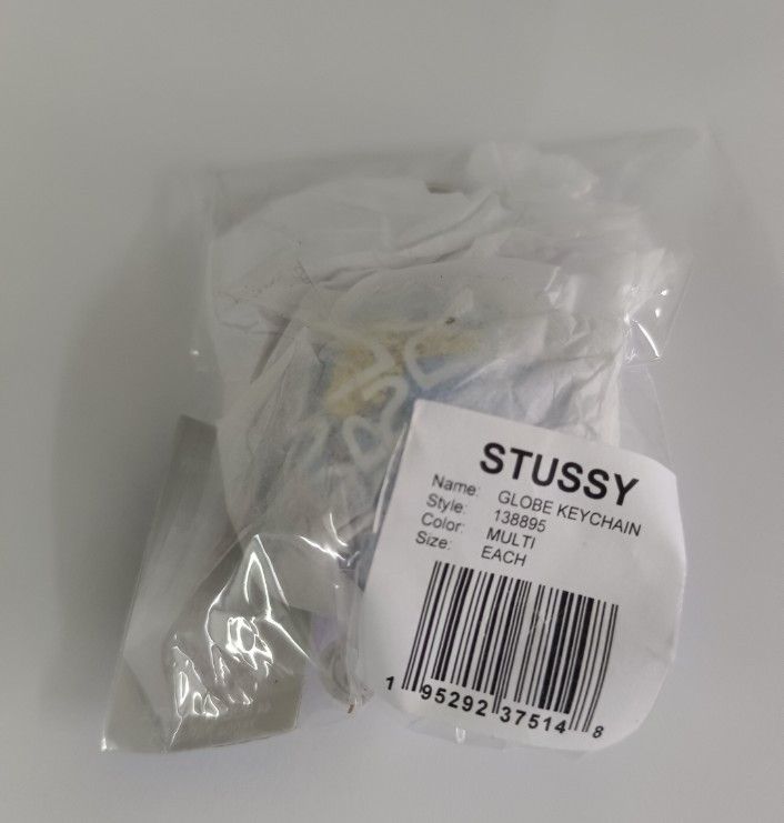 Hypebeast Stussy Globe World Keychain Size ONE SIZE - 2 Thumbnail