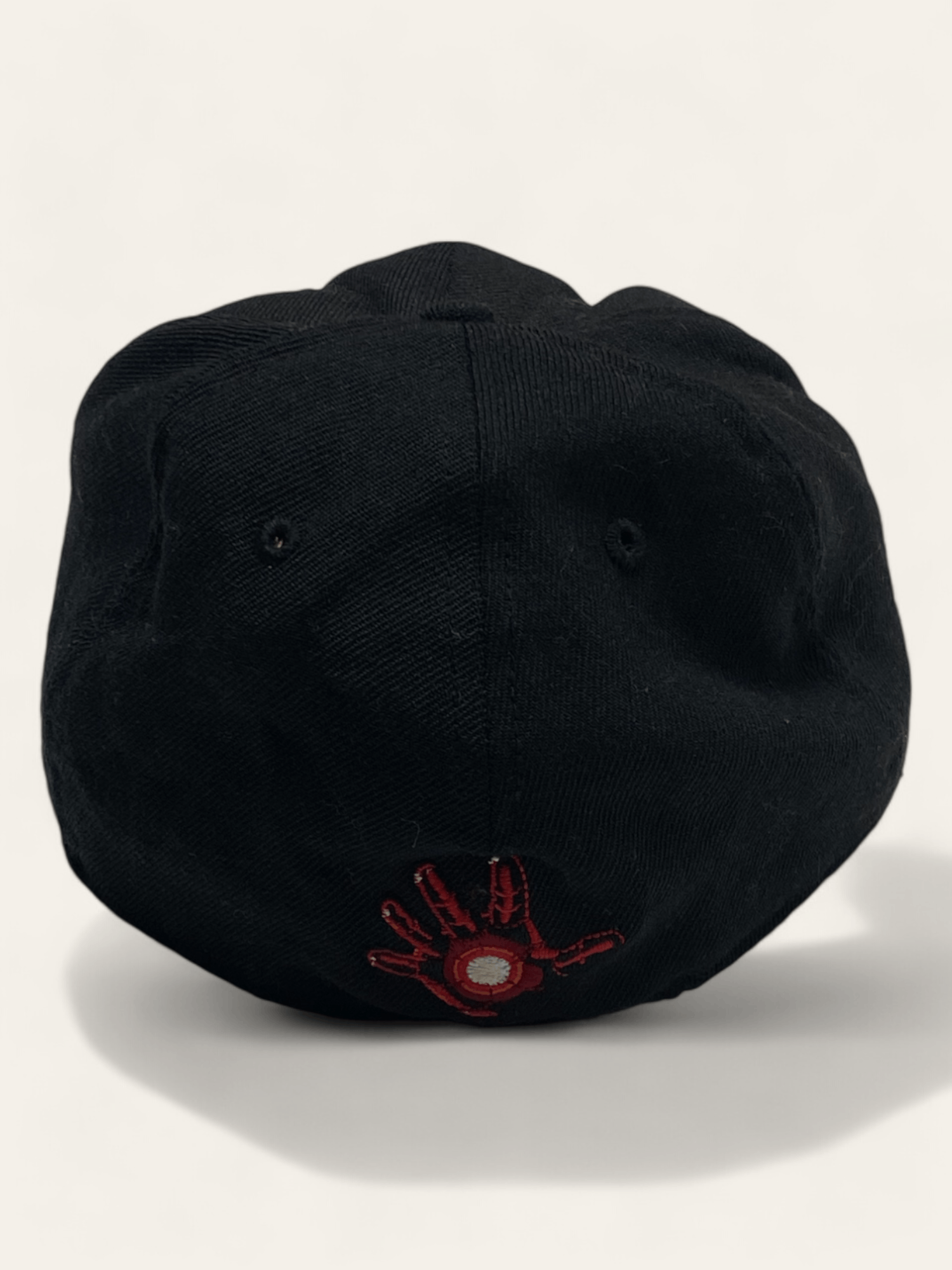 Marvel Comics VINTAGE IRON MAN BIG LOGO NEW ERA BLACK CAP Size 26 - 4 Thumbnail