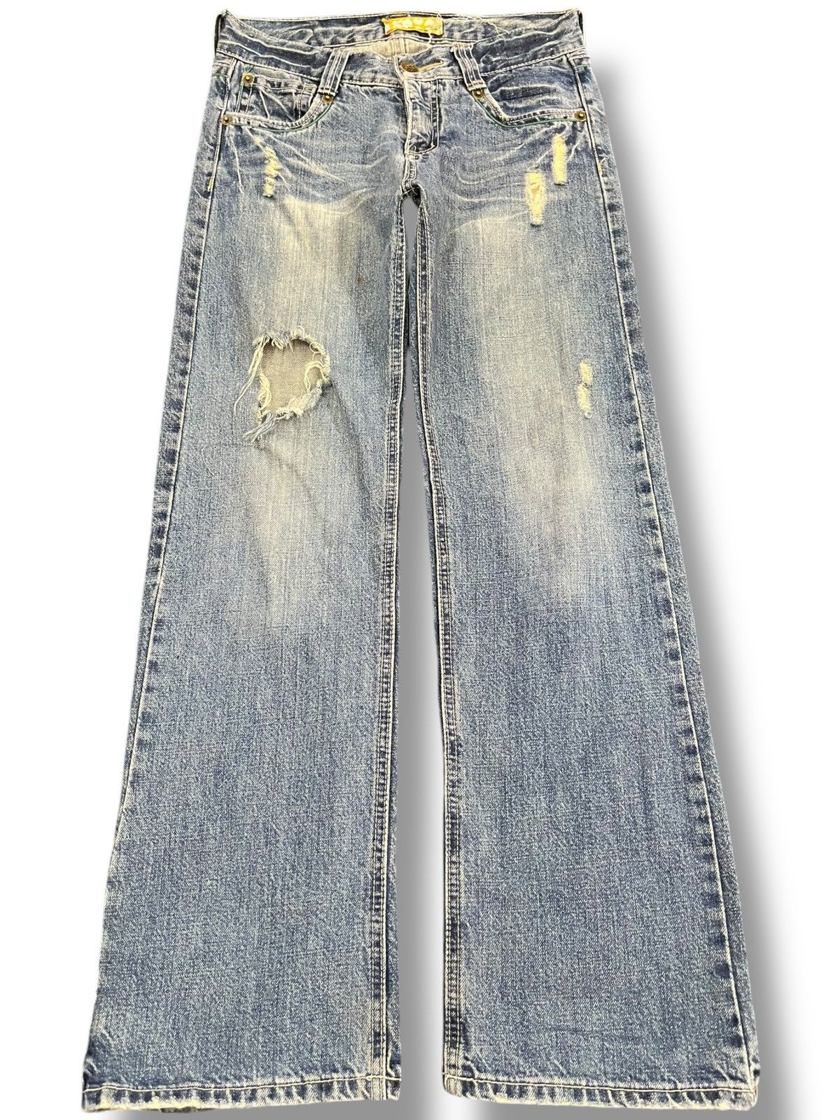 Vintage CHOUETTE Distressed Denim