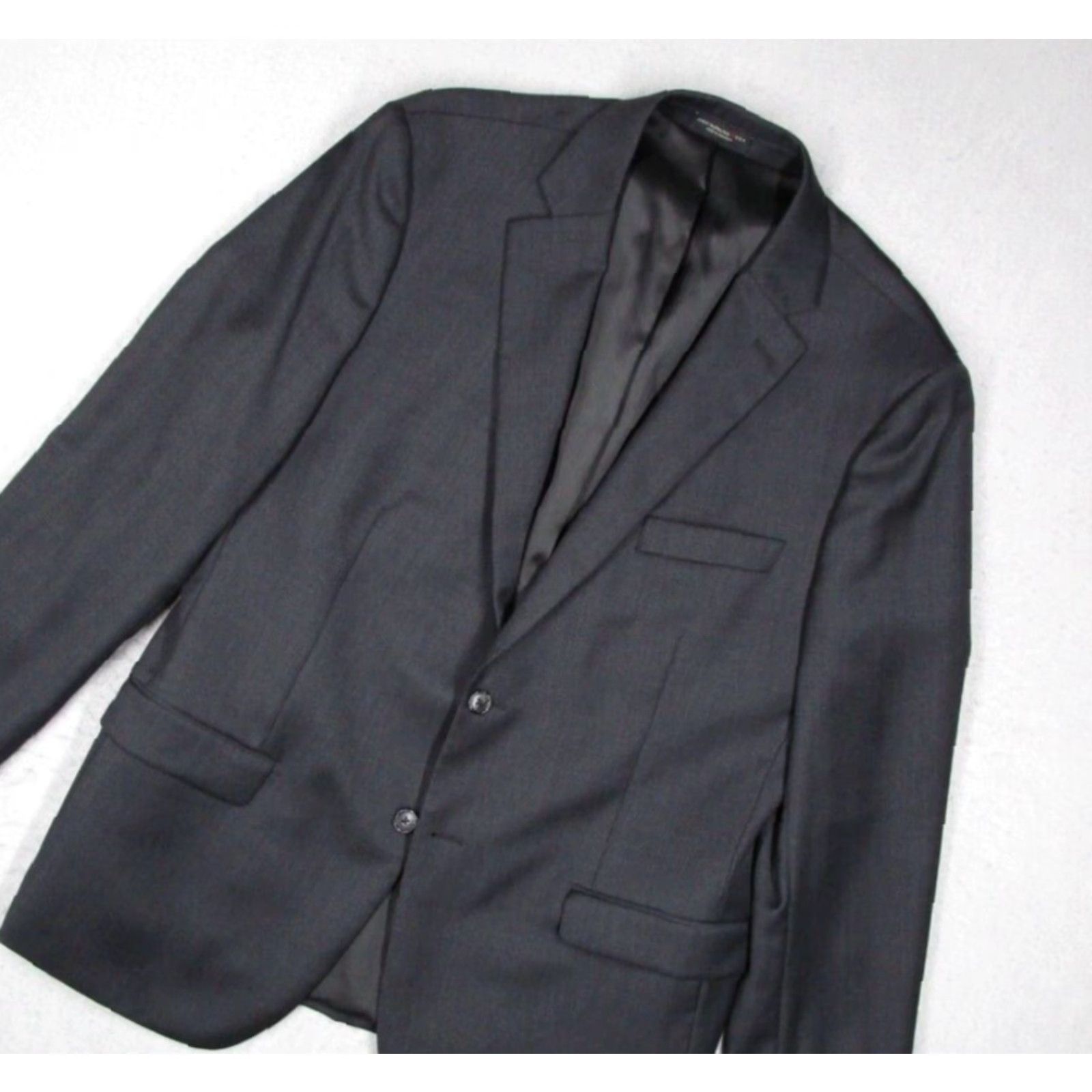 John Varvatos John Varvatos Star USA Jacket Mens 44 R Gray Single Breast 2 Button Wool Size US S / EU 44-46 / 1 - 2 Thumbnail