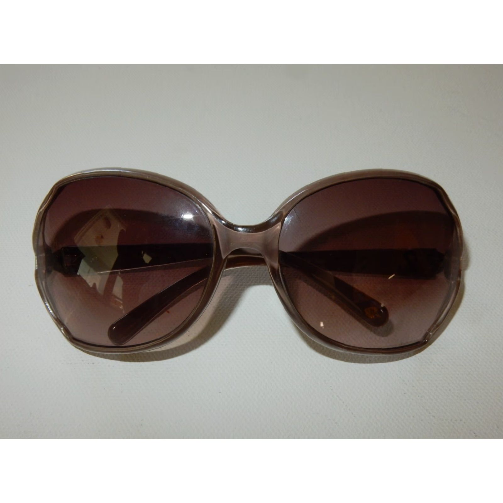 Banana Republic Banana Republic Womens Butterfly Sunglasses 61mm Beige UV Protected Fashion Accessories Size ONE SIZE - 4 Thumbnail