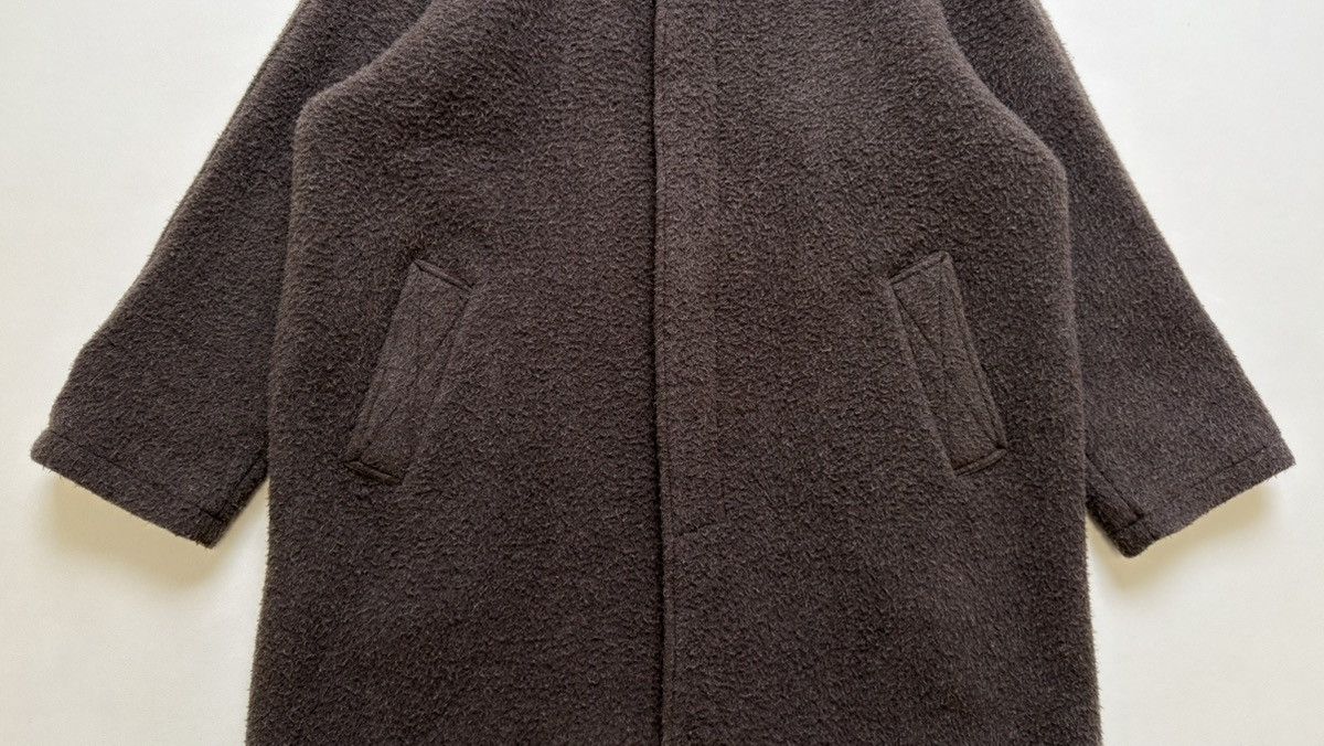 Mfpen Brushed Brown Wool Boxy Over Coat Size US M / EU 48-50 / 2 - 7 Thumbnail
