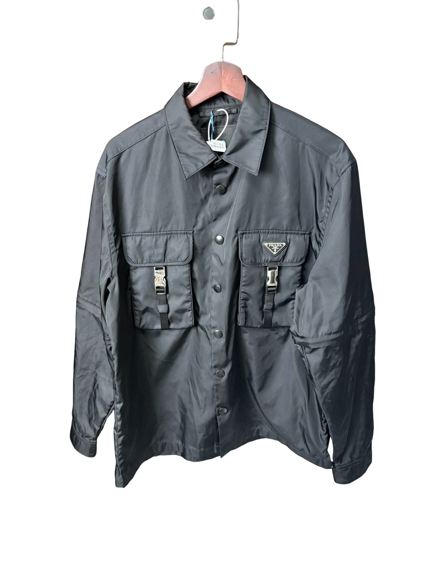 Prada Prada Re-Nylon Triangle Logo Jacket Size M Size US M / EU 48-50 / 2 - 1 Thumbnail