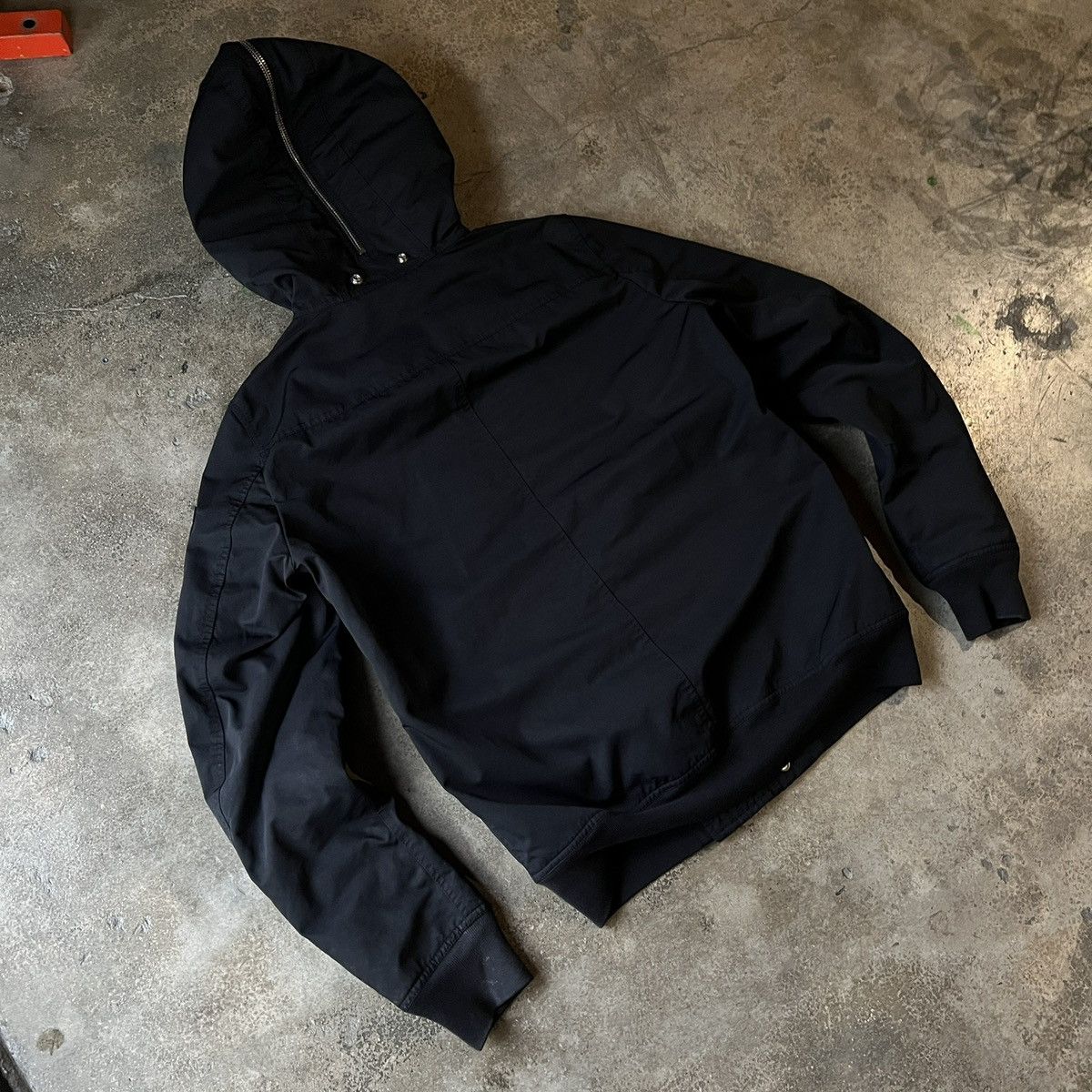Rick Owens Drkshdw Rick Owens DRKSHDW Hooded Flight Bomber Jacket Size US M / EU 48-50 / 2 - 10 Thumbnail