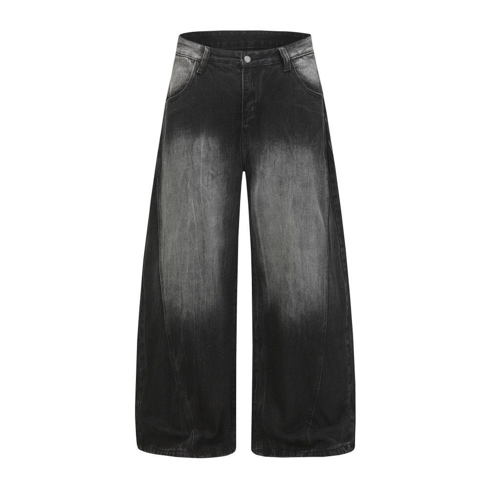 Vintage Retro punk gradient washed casual jeans Size US 32 / EU 48 - 1 Thumbnail