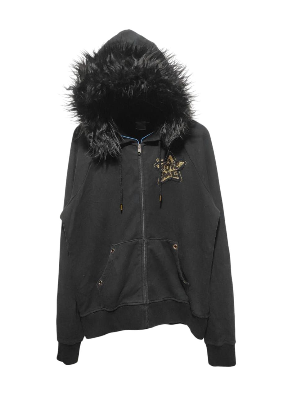 JAPANESE BRAND FUR HOODIE LGB STYLED