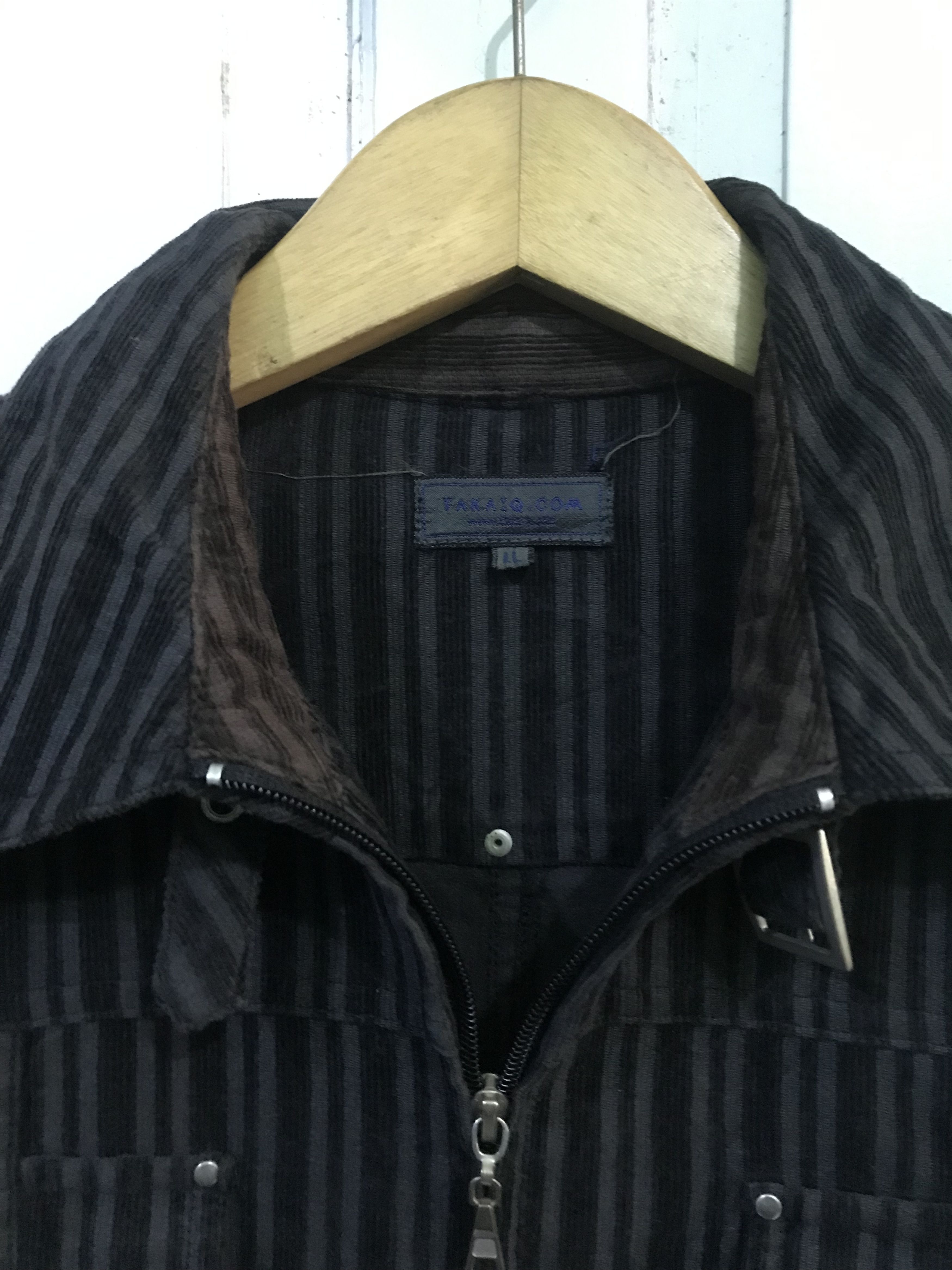14th Addiction 90s Taka-Q japan bondage zip up shirt Size US L / EU 52-54 / 3 - 3 Thumbnail