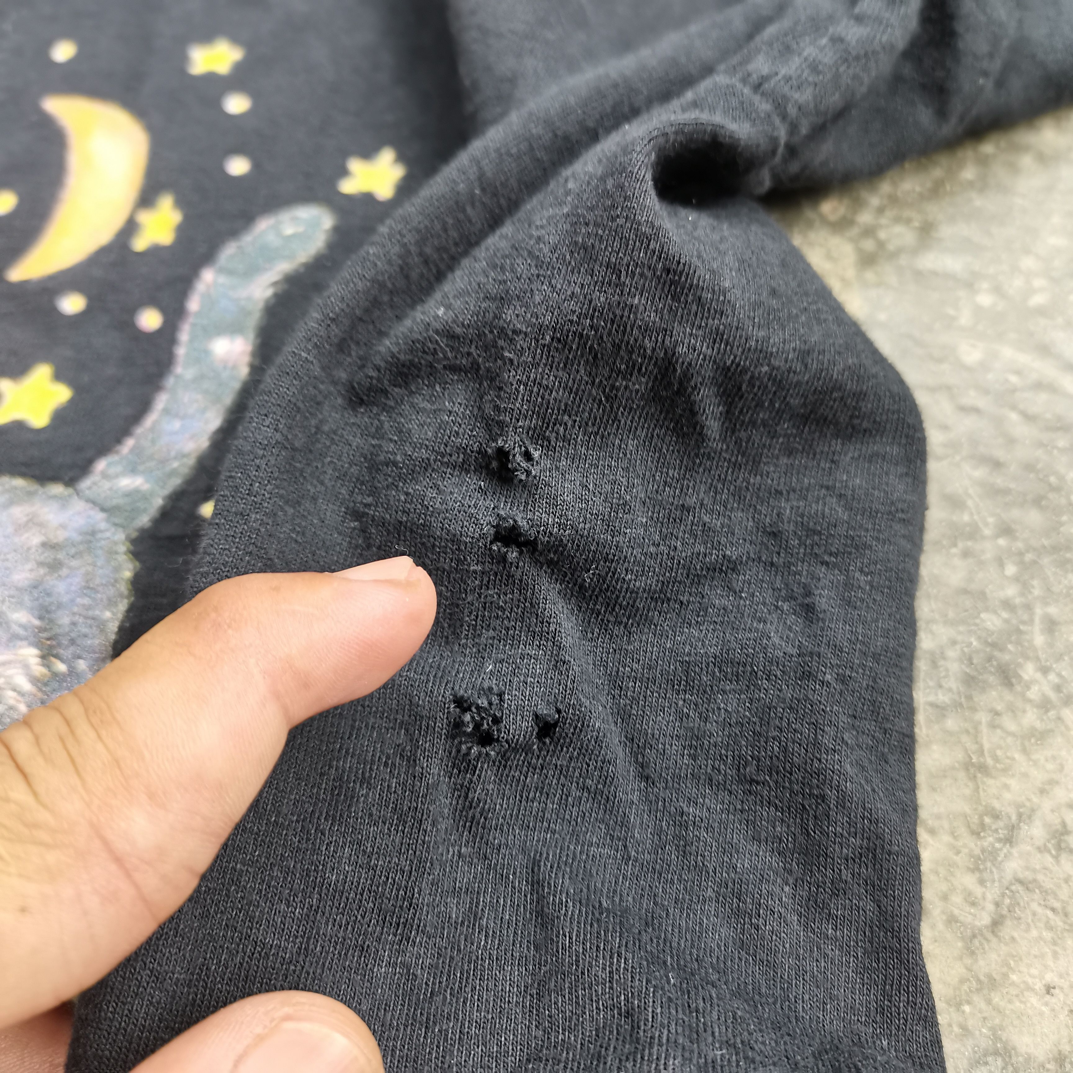 Vintage Vintage HALLOWEEN CAT Black Tee Size US XL / EU 56 / 4 - 5 Thumbnail