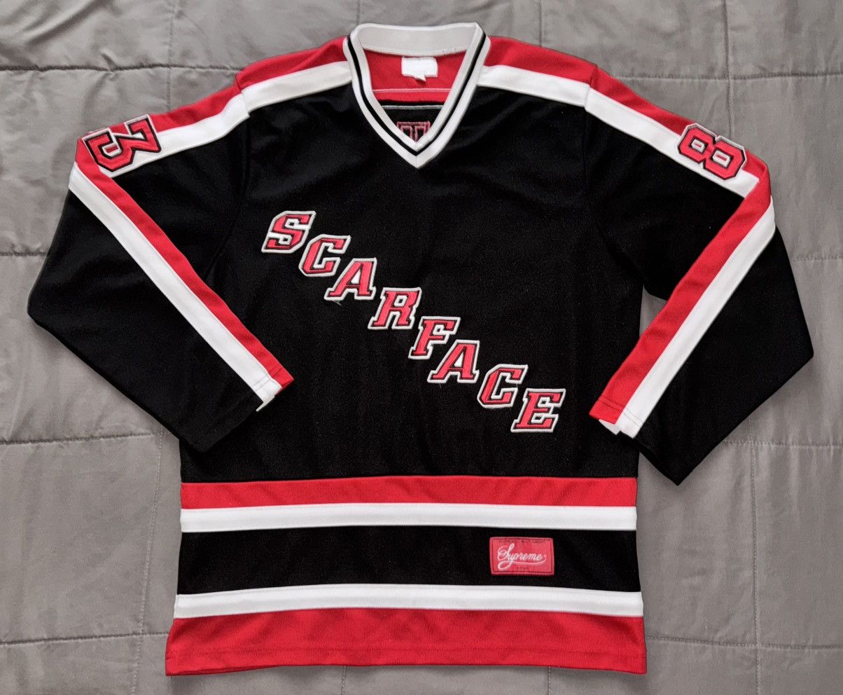 Supreme Scarface Hockey Jersey Grailed