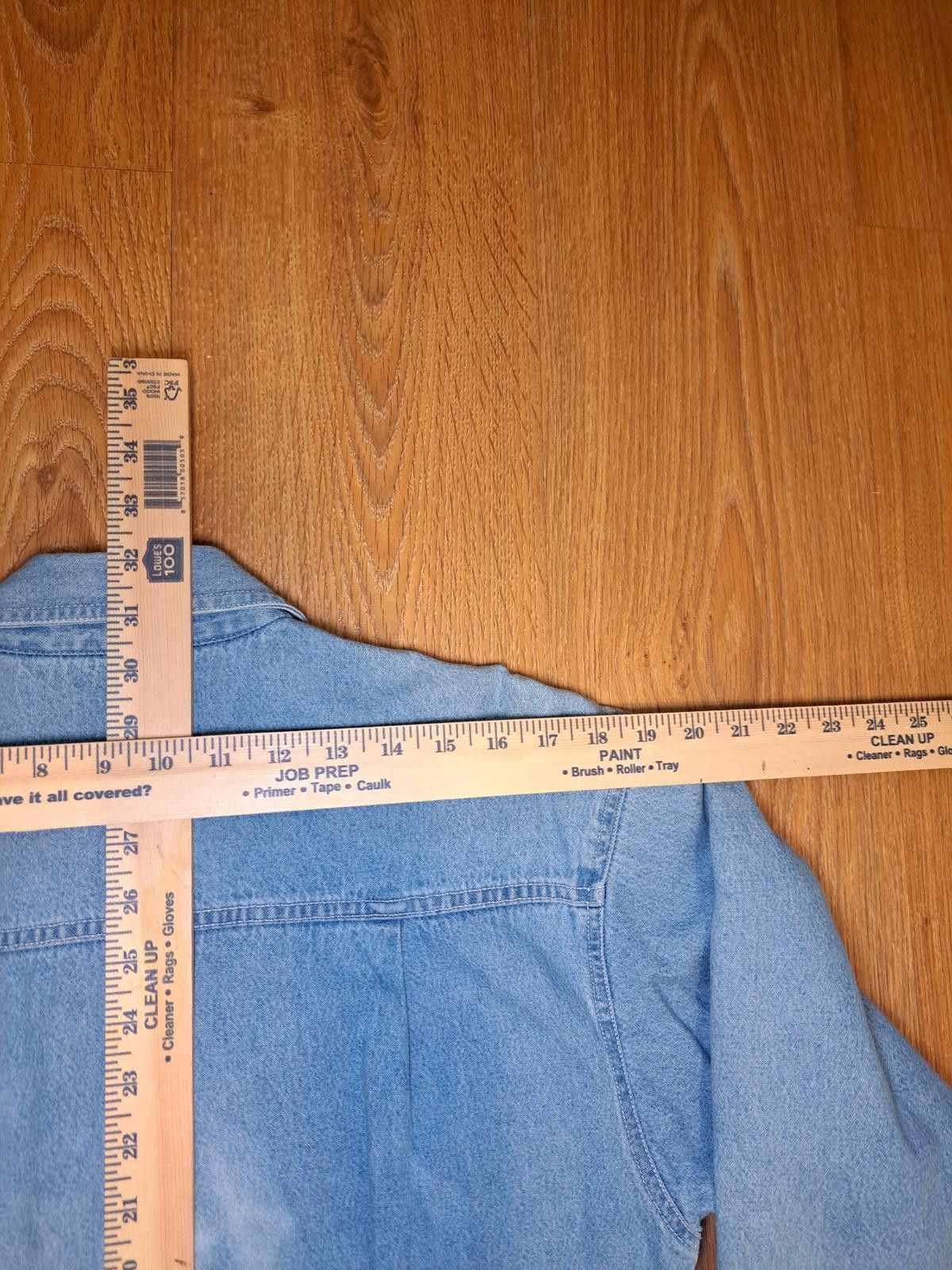 Wolverine Wolverine Denim Jacket Mens Small Blue Cotton Trucker Size US S / EU 44-46 / 1 - 9 Thumbnail