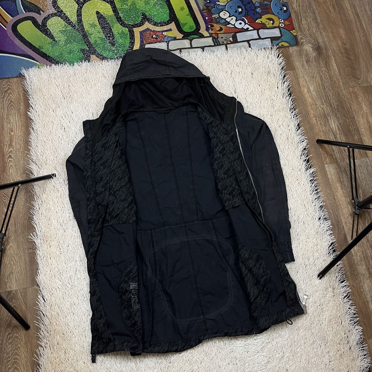 Maharishi Rare Vintage Maharishi Jacket Parka Men's Size Medium black Size US M / EU 48-50 / 2 - 3 Thumbnail