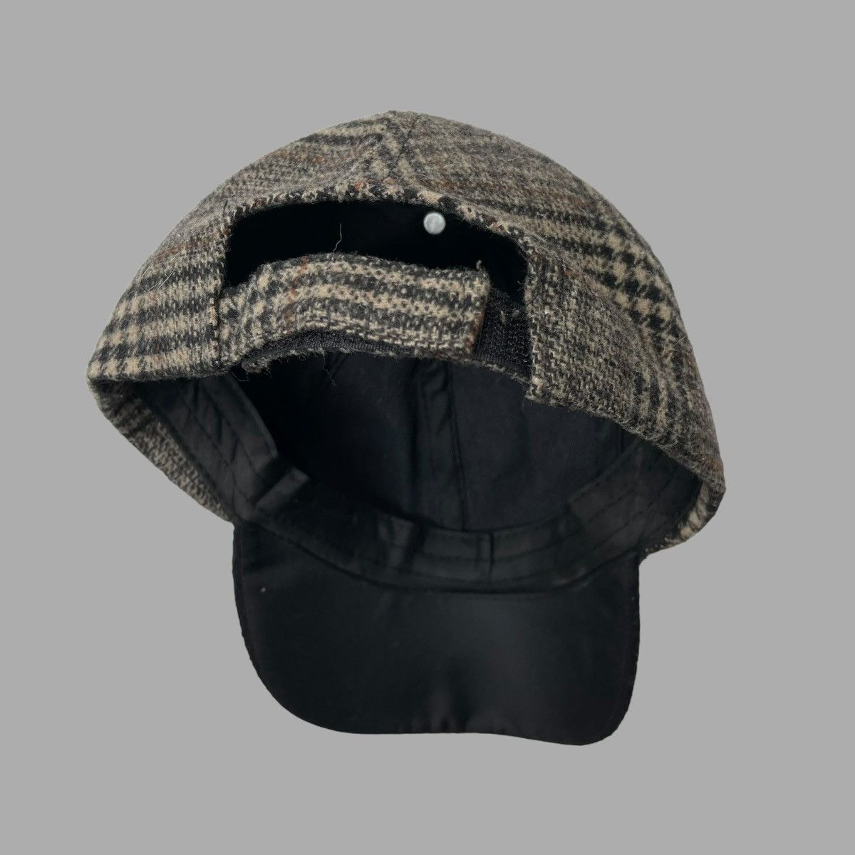 Vintage Vintage 1990s wool plaid hat Size ONE SIZE - 3 Thumbnail