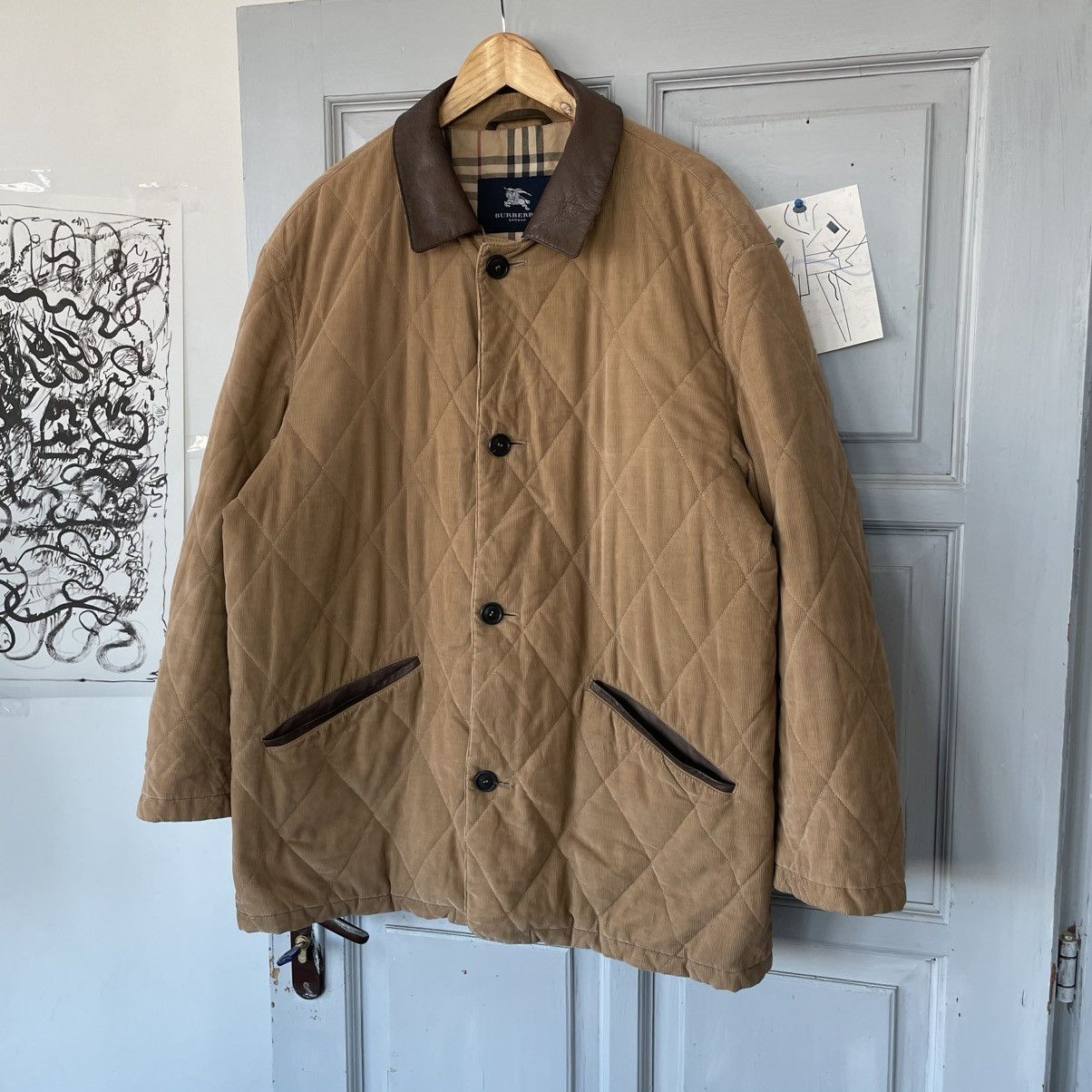 Burberry Vintage 90’s Burberry Vilvet Jacket Men Size M Size US M / EU 48-50 / 2 - 2 Thumbnail