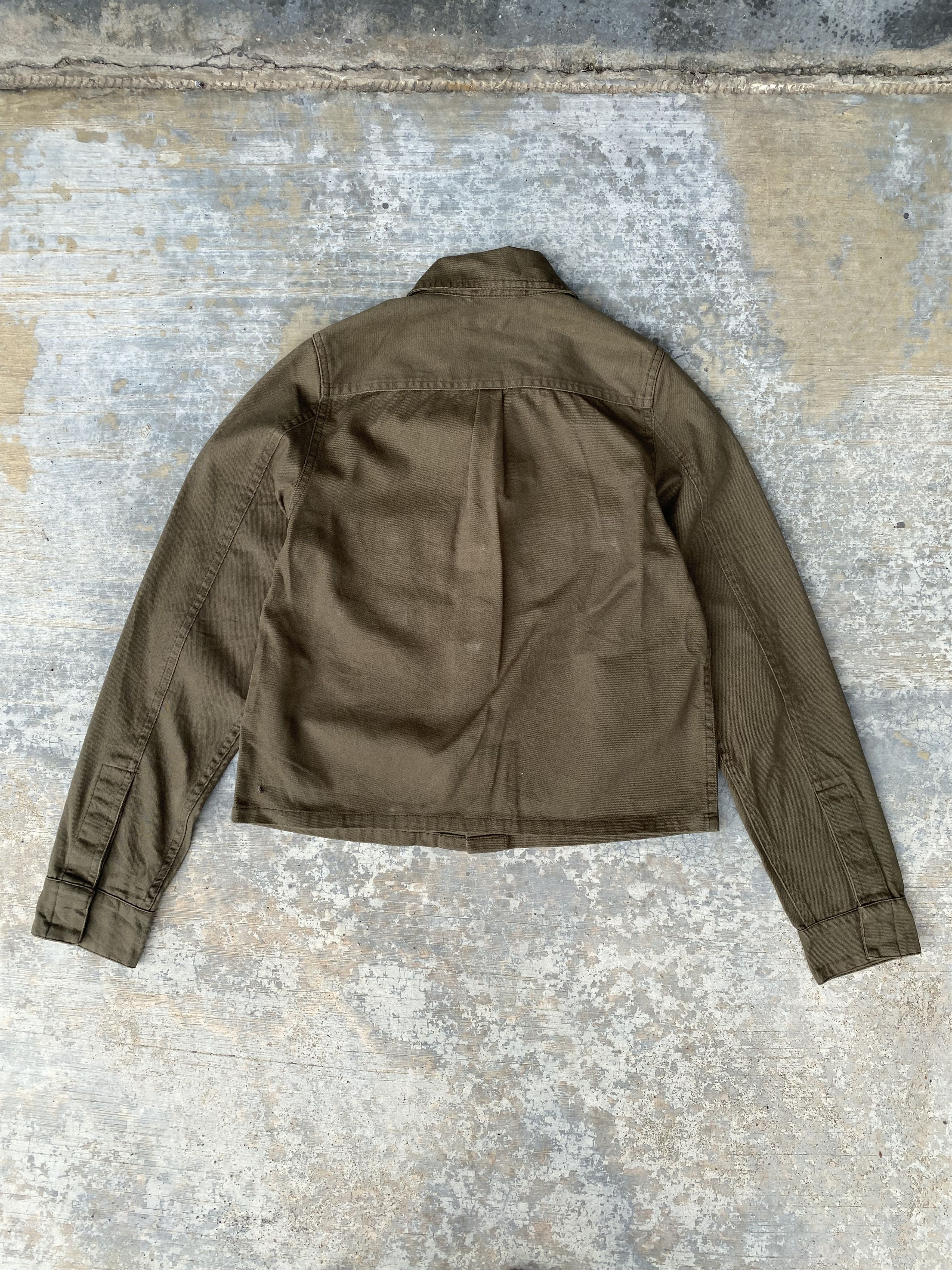 Japanese Brand DEPT olive green miltary jacket Size XS / US 0-2 / IT 36-38 - 2 Thumbnail
