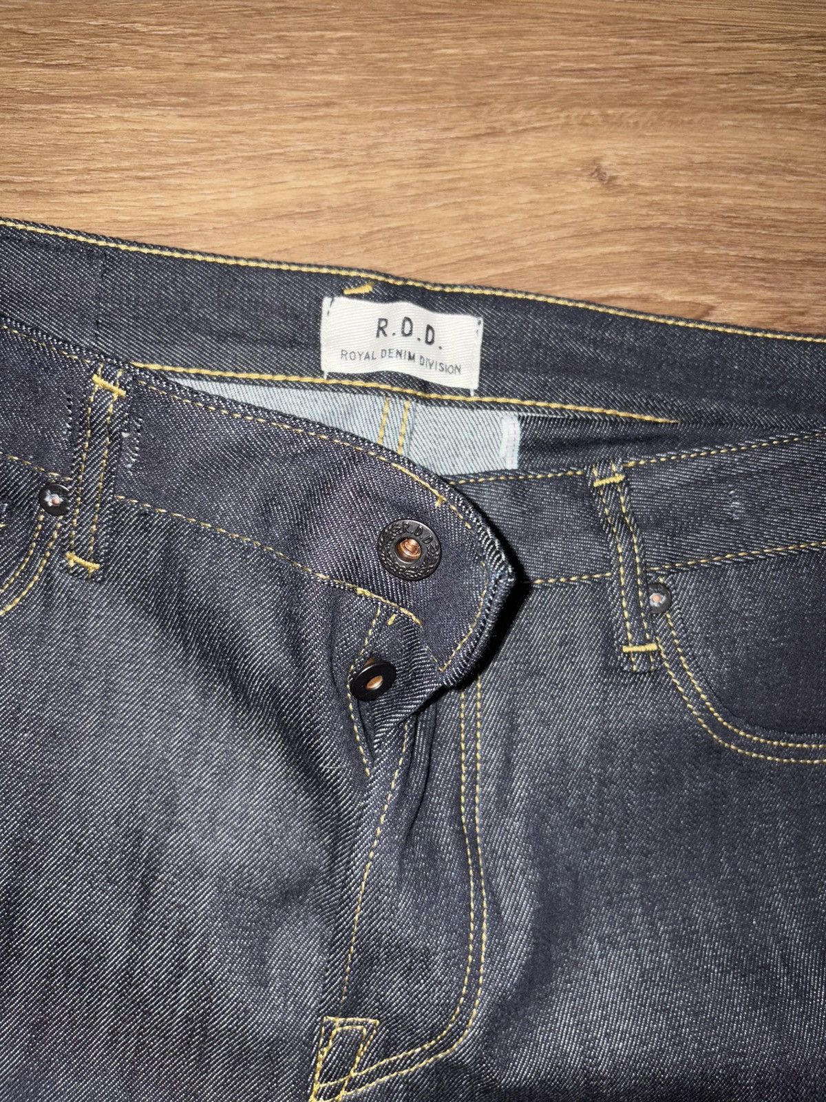 Jack & Jones Jack & Jones R.D.D Selvedge Denim Jeans Raw Indigo Size US 32 / EU 48 - 5 Thumbnail