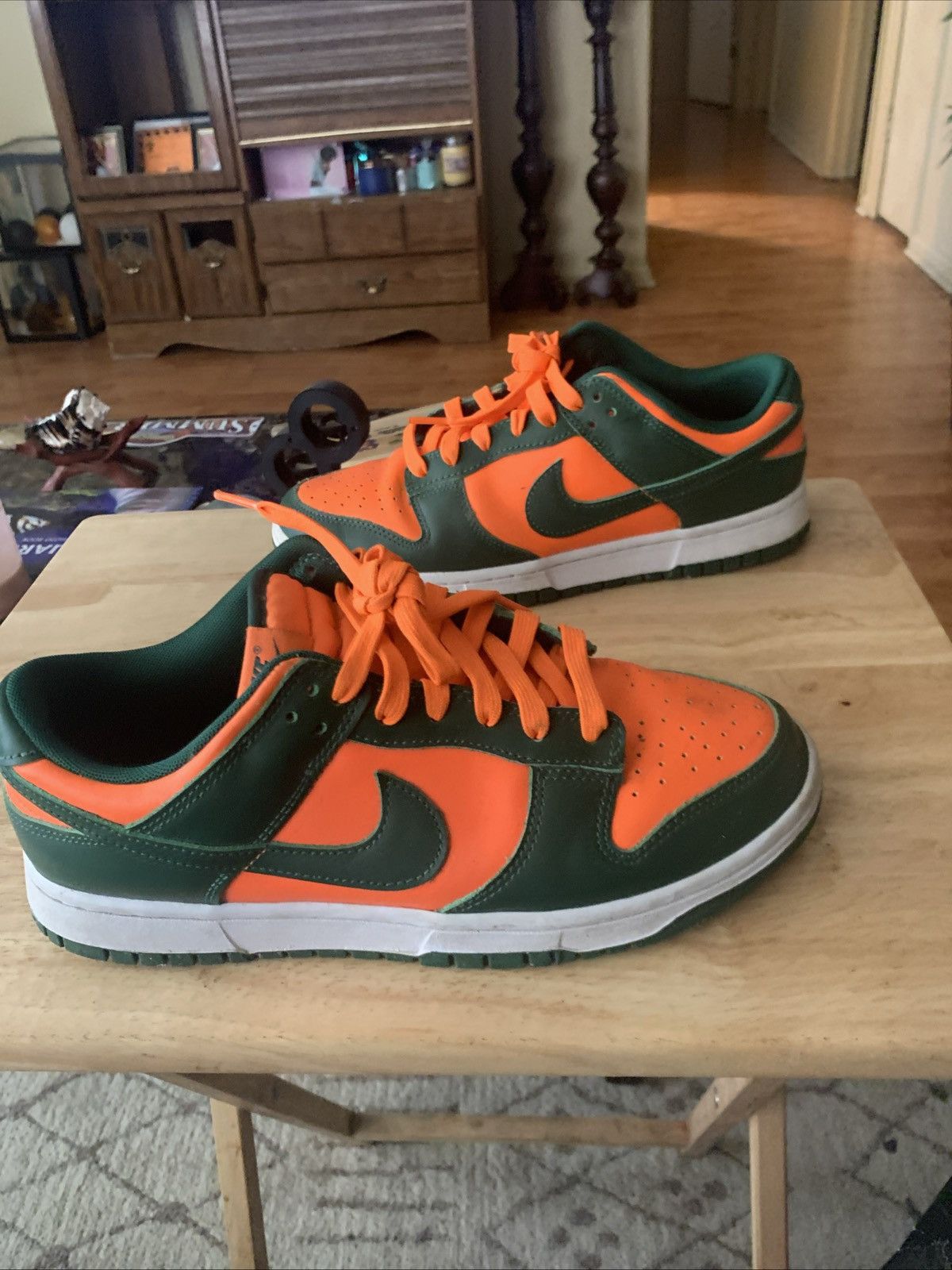 Nike hurricane miami nike dunk low retro Size US 9 / EU 42 - 3 Thumbnail