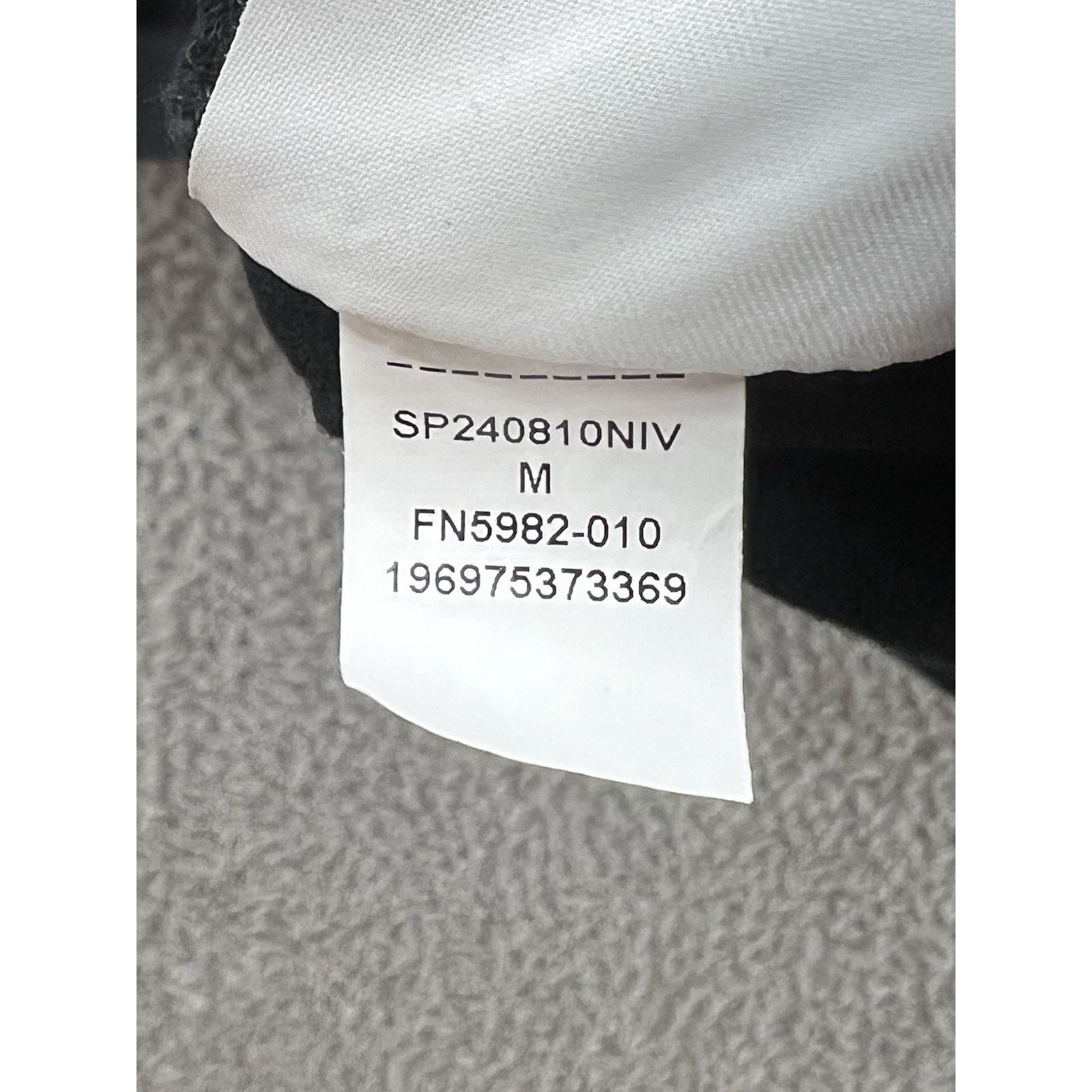 Jordan Brand Jordan Sneaker Retro 1 Patch Black T-Shirt Medium FN5982-010 Size US M / EU 48-50 / 2 - 3 Thumbnail