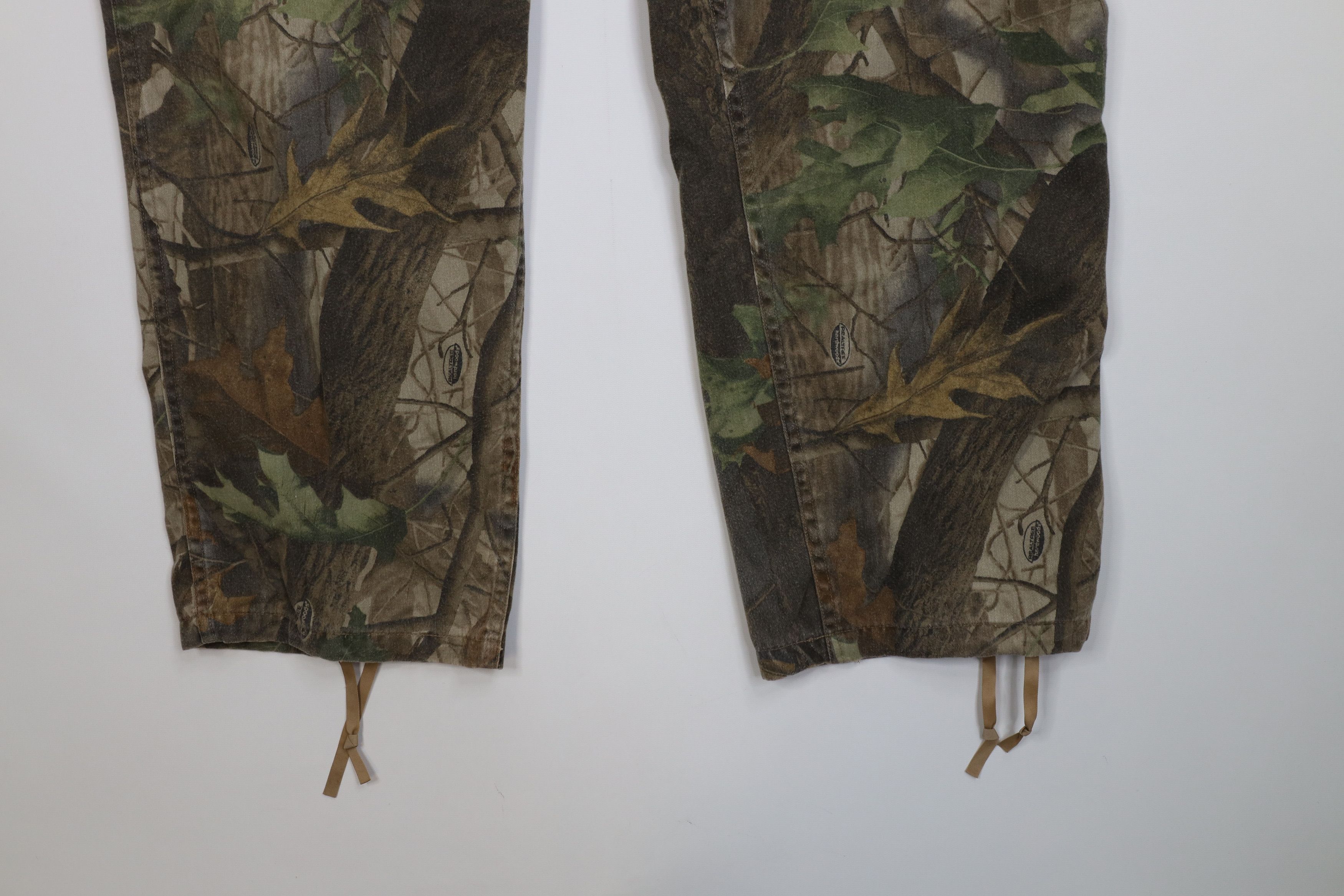Cabelas Vintage 90s Cabelas Button Fly Wide Leg Cargo Pants Size US 42 / EU 58 - 4 Thumbnail