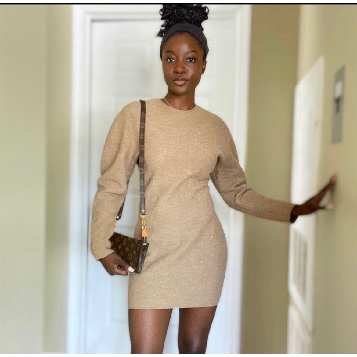 Zara ZARA BLOGGER FAVORITE 100% WOOL DRESS LIMITED EDITION Size XS / US 0-2 / IT 36-38 - 5 Thumbnail