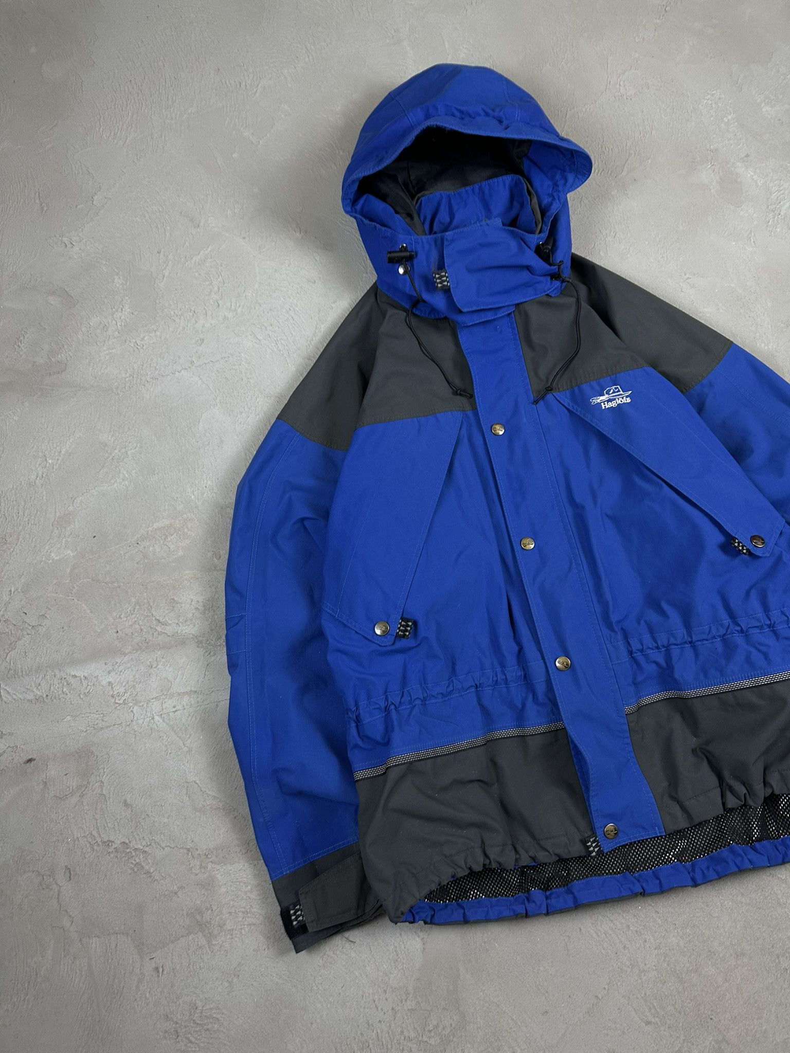 Haglofs 90s Vintage Haglofs Goretex Softshell Wind Jacket Size US M / EU 48-50 / 2 - 2 Thumbnail
