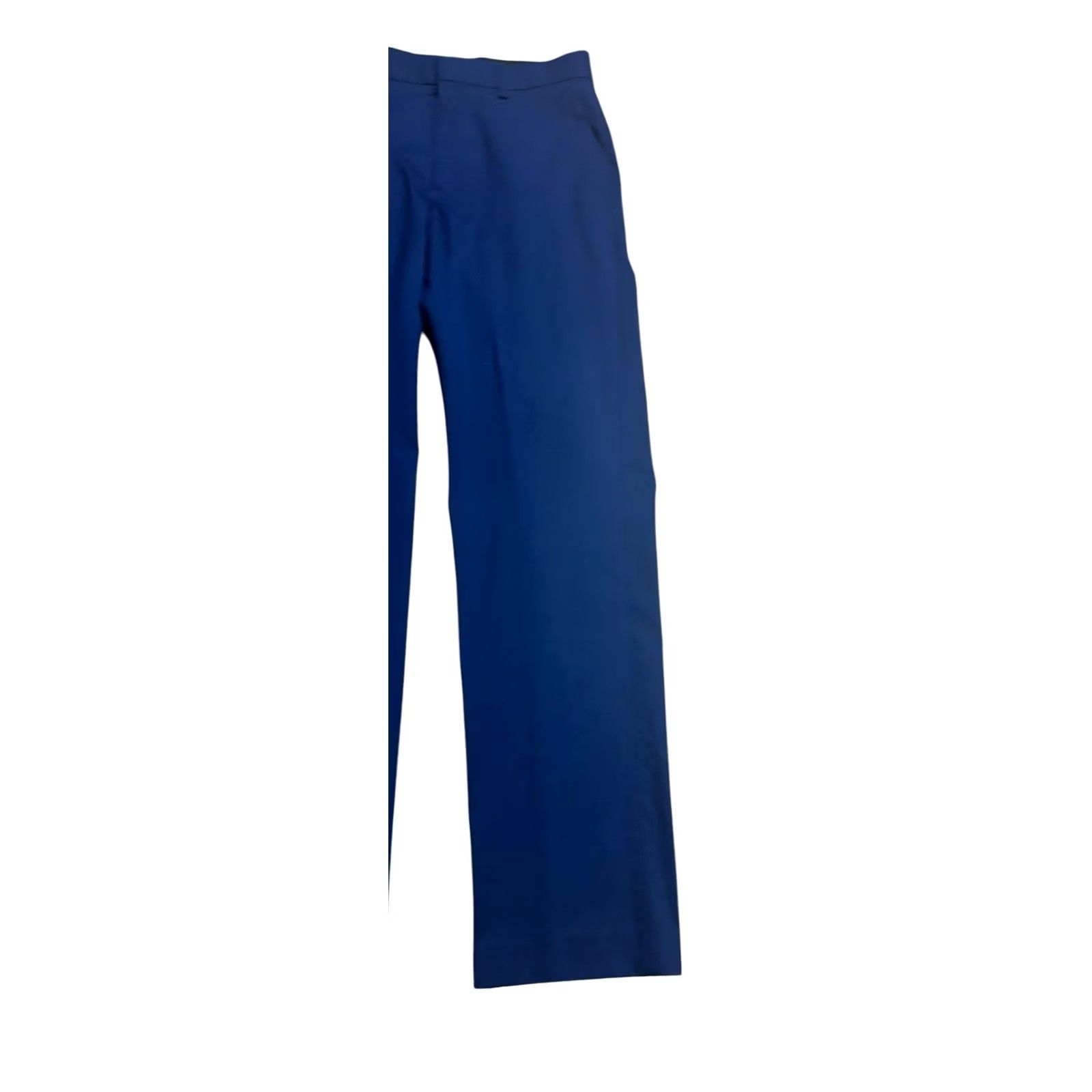 Murano VINTAGE? No — Murano Dress Pants Slacks Men 29x32 Navy Blue 29 Regular Tapered Front Pockets Flat Front Zip Button Hook & Eye Comfort City Theme Size US 29 - 3 Thumbnail