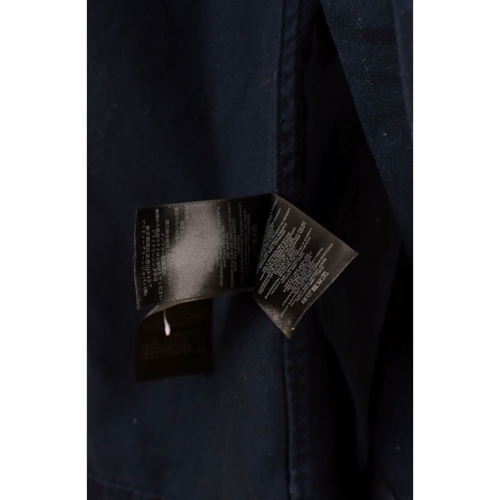 Pretty Green Pretty Green Langford Mandarin Collar Military Twill Jacket Blue M Mens Jacket Size US M / EU 48-50 / 2 - 7 Thumbnail