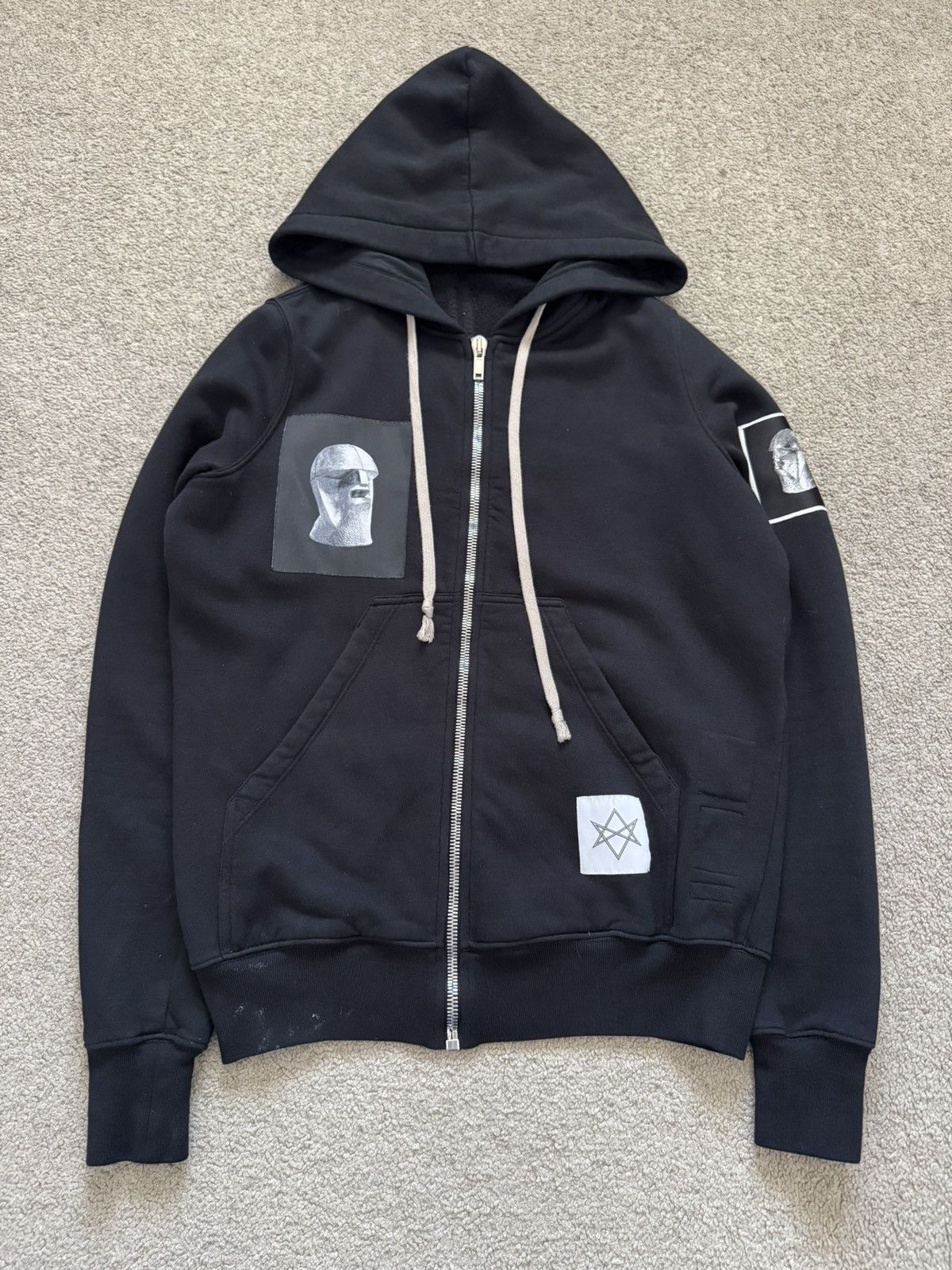 Rick Owens Drkshdw Zip Up Hoodie | Grailed