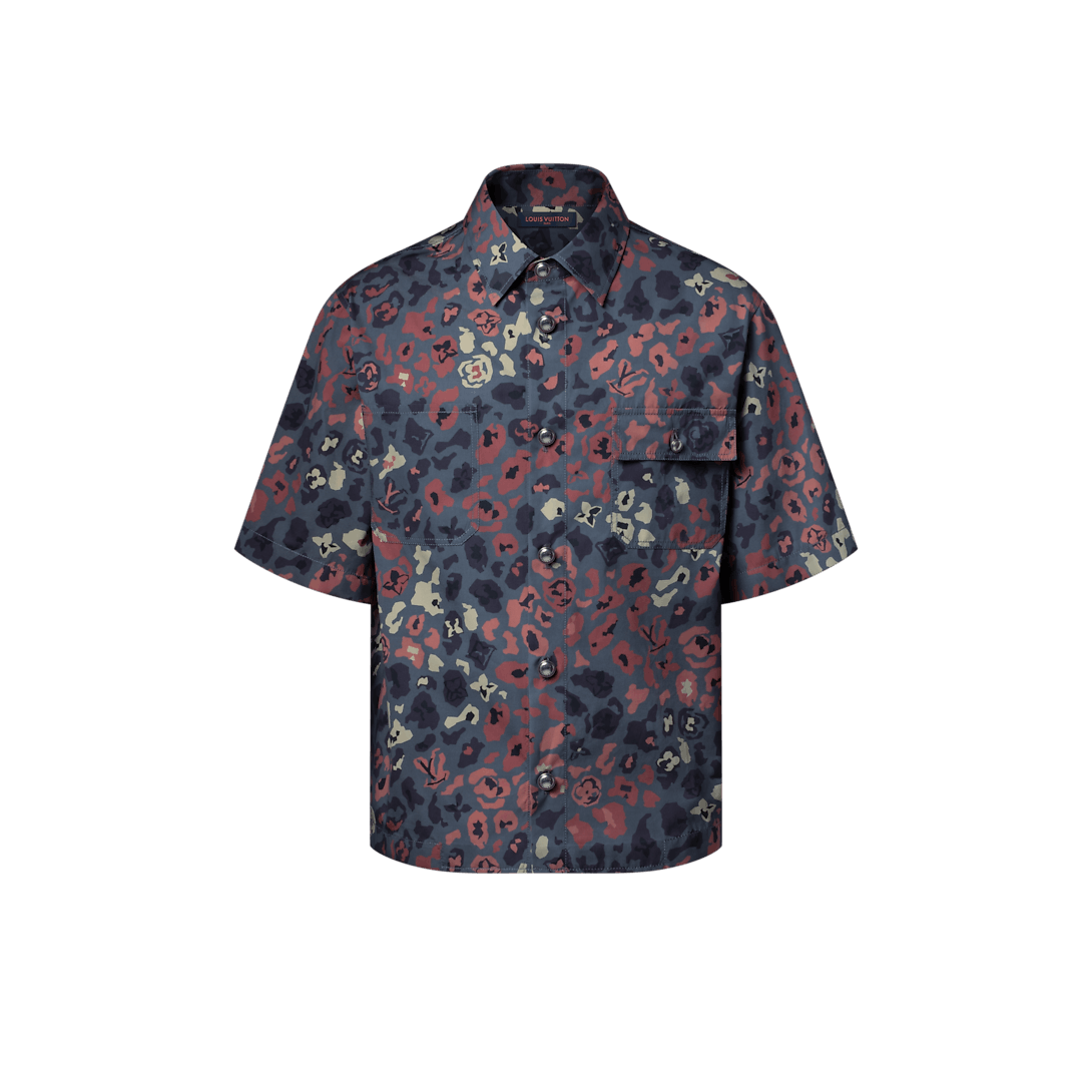Louis Vuitton Printed Short-Sleeved Workwear Shirt Size US XXL / EU 58 / 5 - 1 Thumbnail