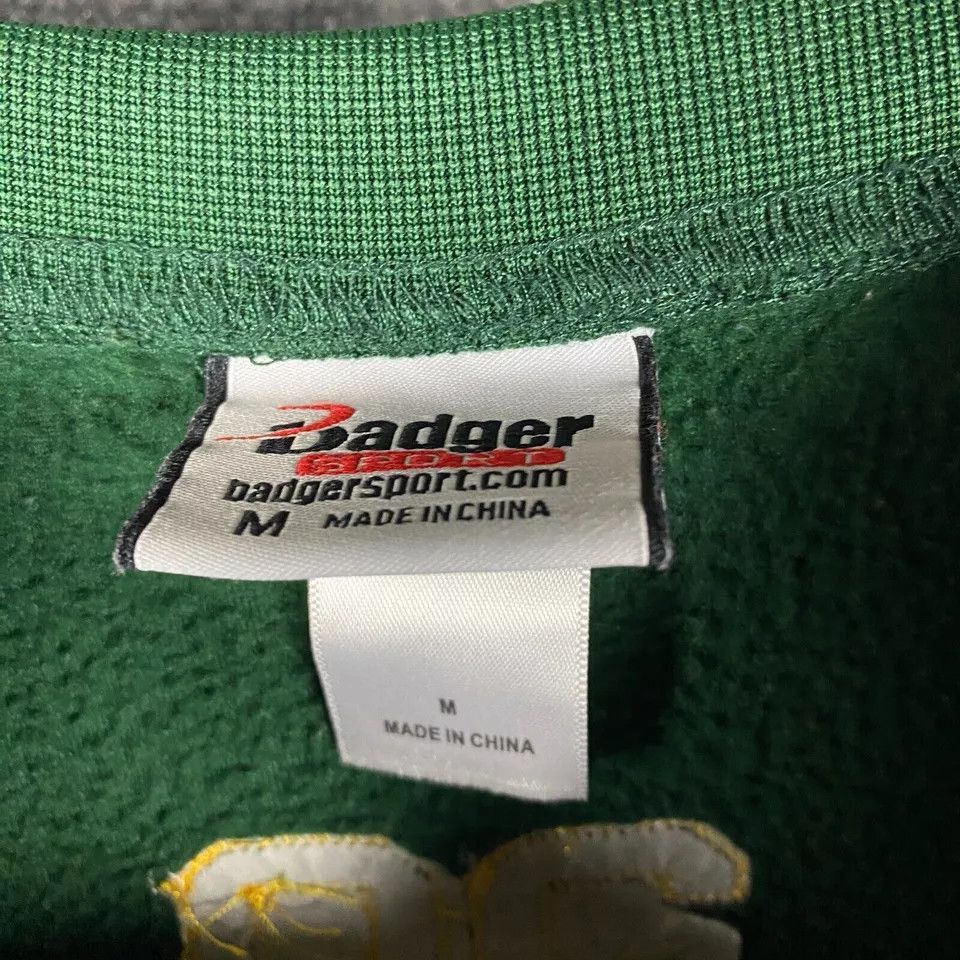 Other Badger Sport Sweatshirt Men's Medium Pullover Green Adults M Size US M / EU 48-50 / 2 - 3 Thumbnail