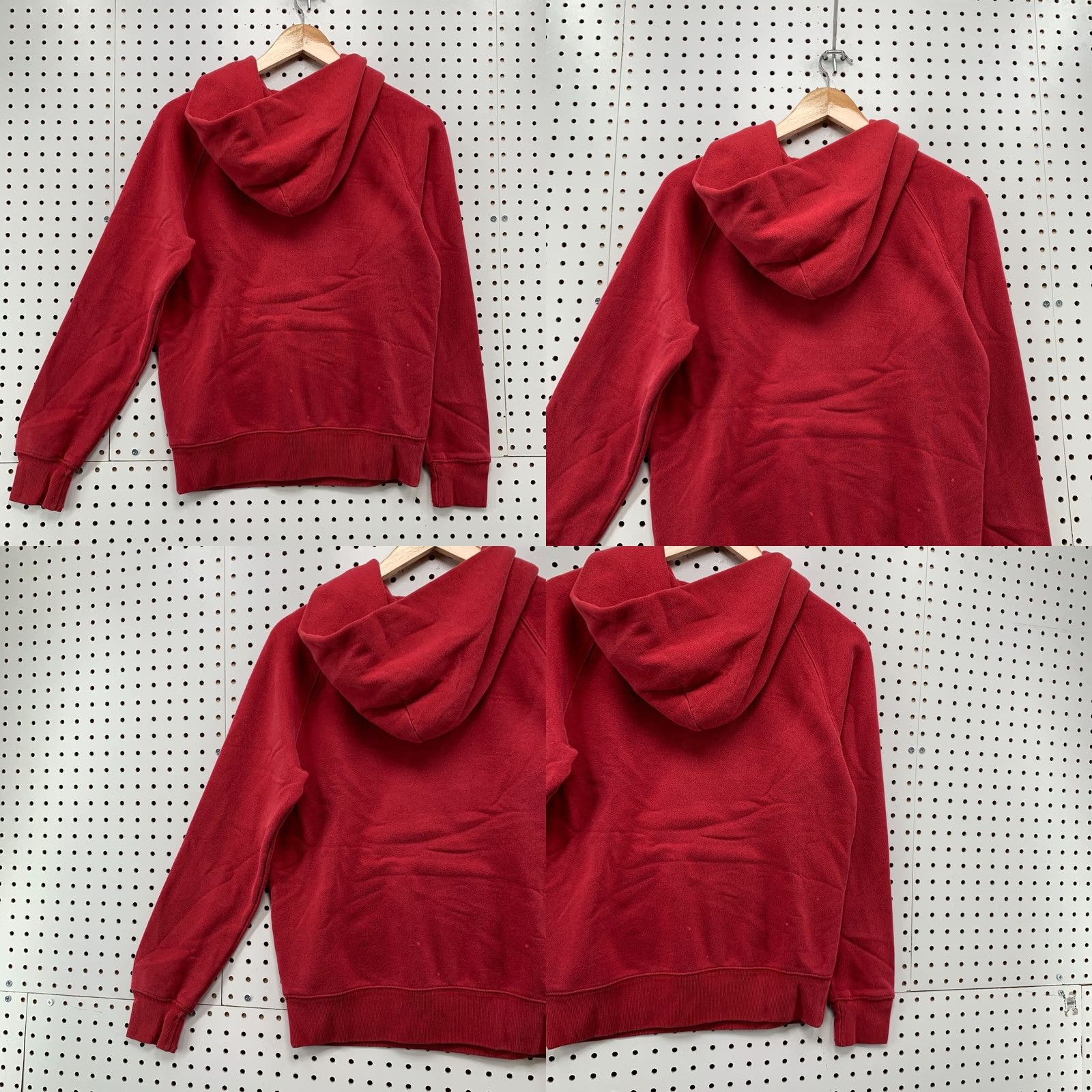 Jansport VINTAGE Jansport Hooded Sweatshirt Red Womens Small Pullover Hoodie Size S / US 4 / IT 40 - 10 Thumbnail