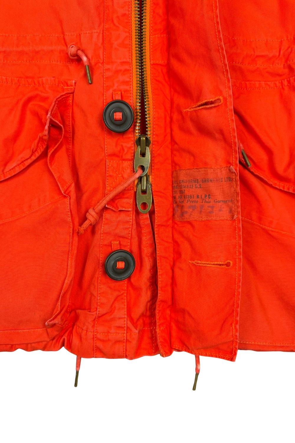 Polo Ralph Lauren 12ss Polo Ralph Lauren Military Field Jacket Orange M-65 Size US M / EU 48-50 / 2 - 14 Thumbnail