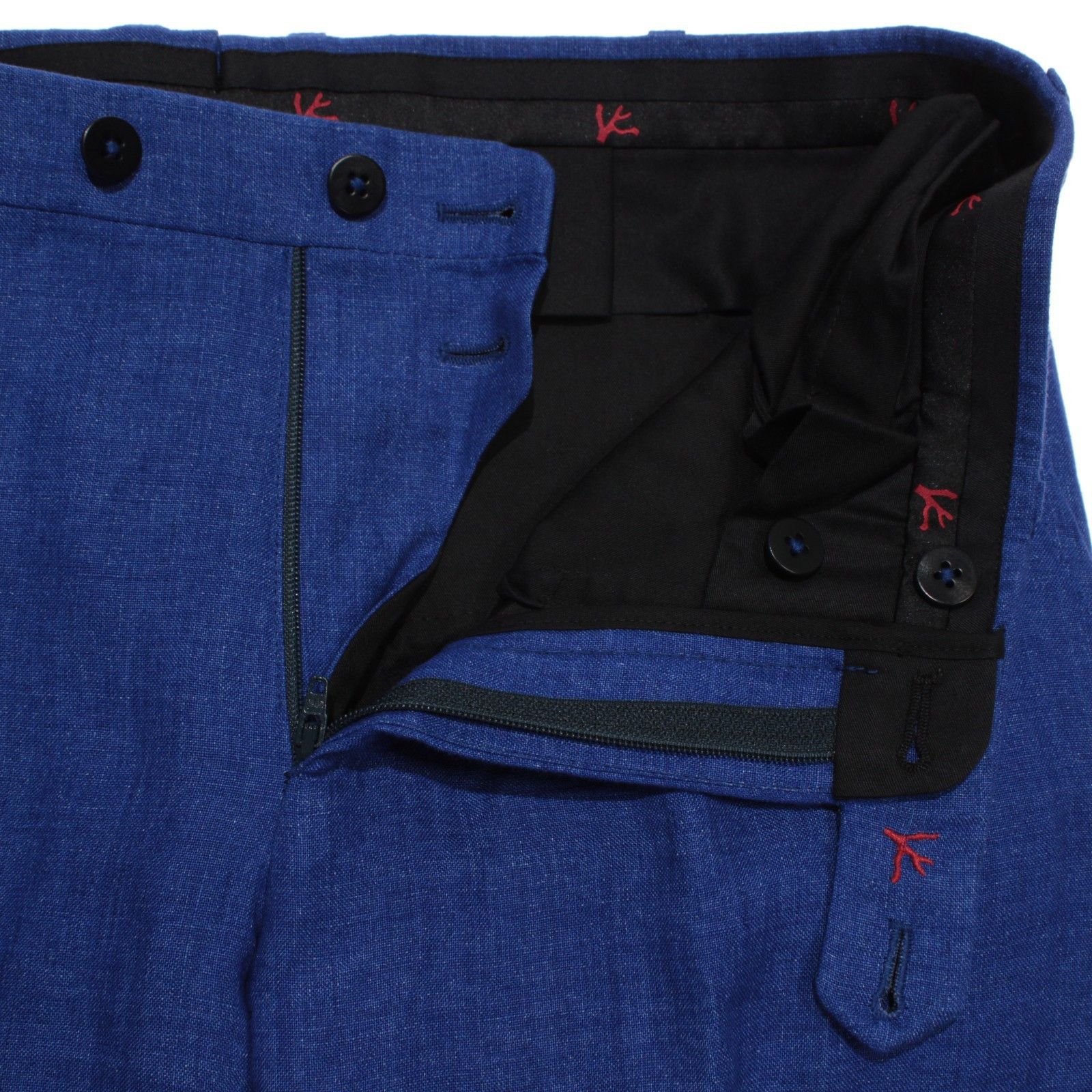Isaia isaia New with tags Chino Size 30 US In Blue Size US 30 / EU 46 - 3 Thumbnail